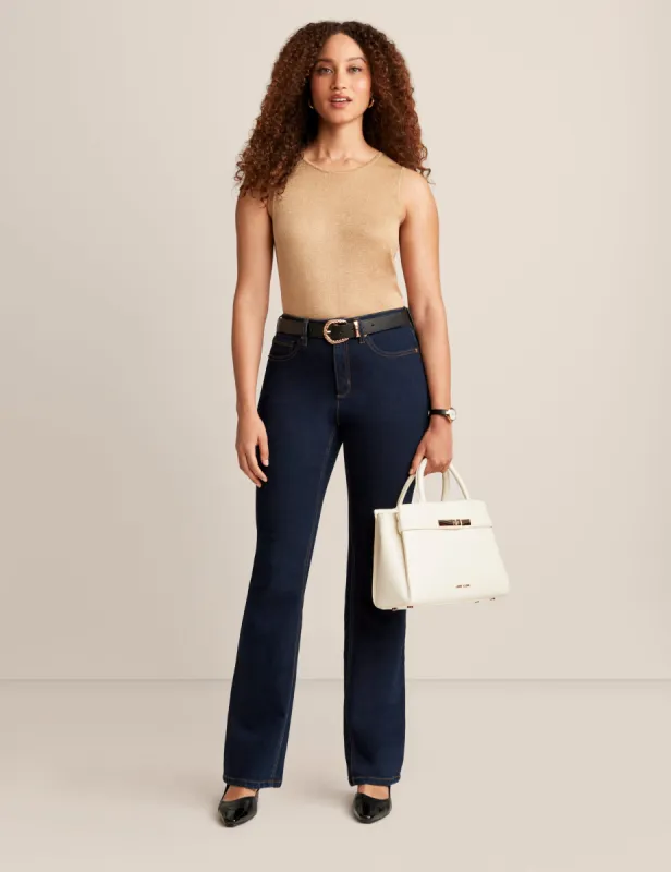 Lurex Sleeveless Mock Neck sold by Anne Klein