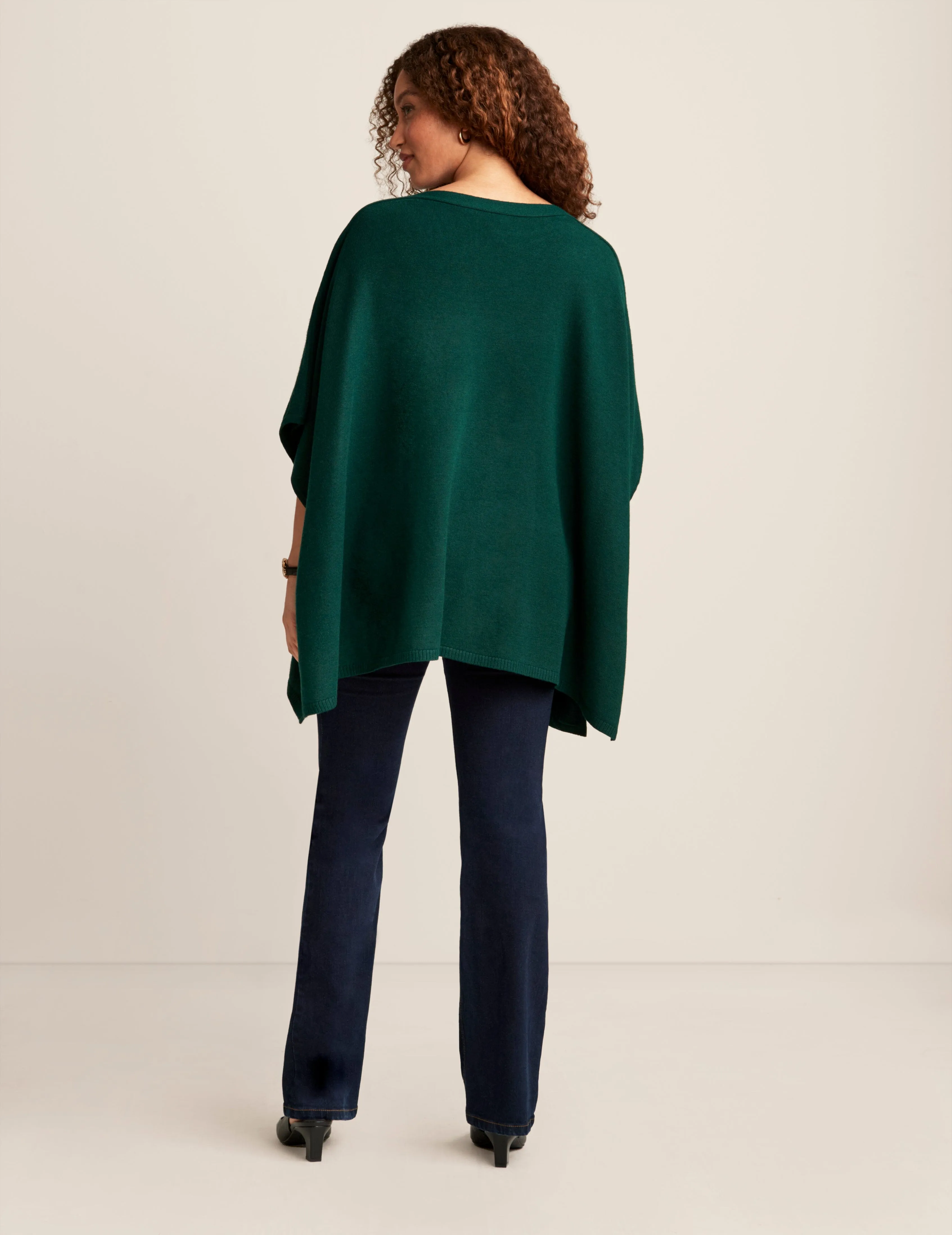 Floral Sequin Poncho sold by Anne Klein product image thumbnail 2