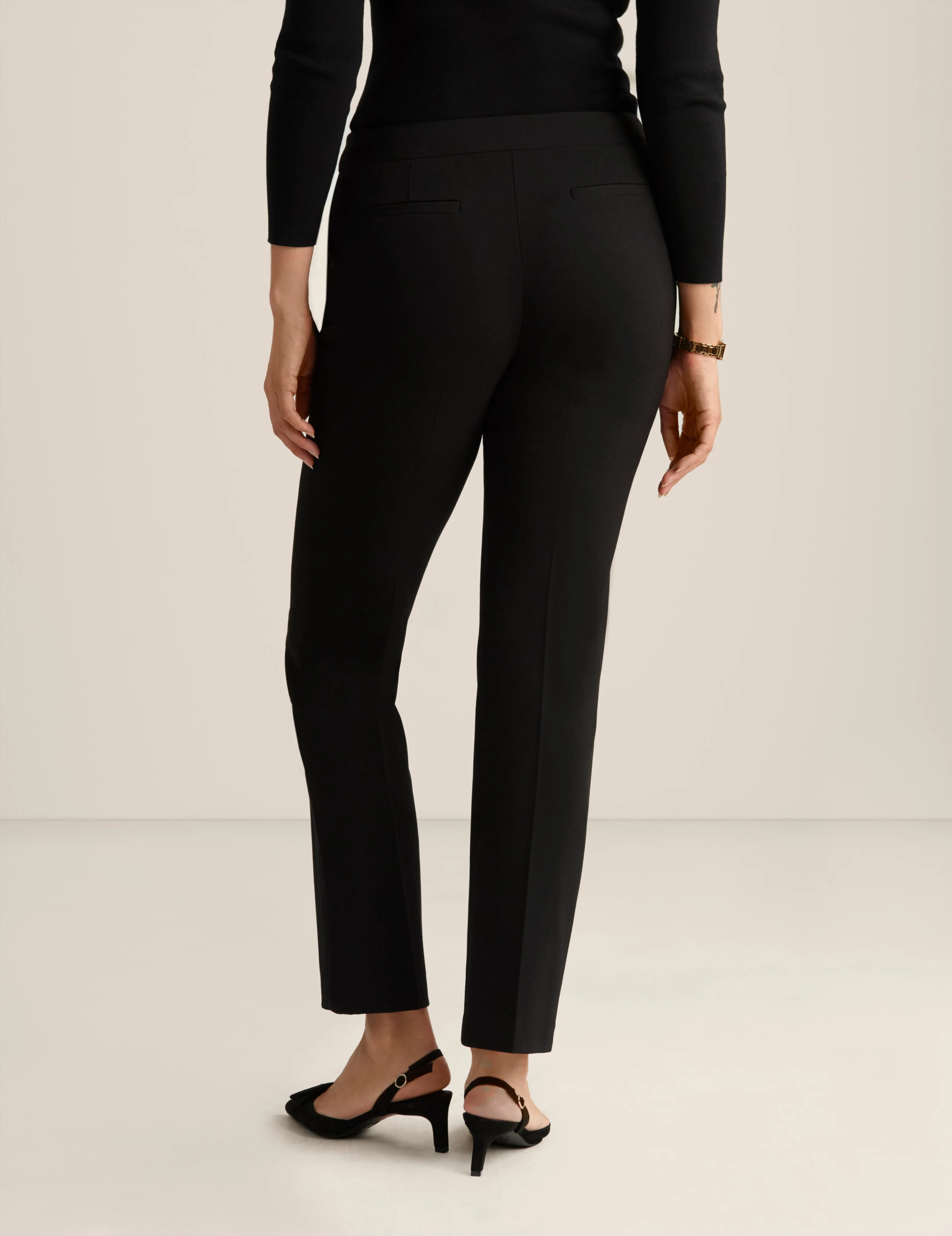 Fly Front Ext Tab Button Trouser sold by Anne Klein product image thumbnail 2