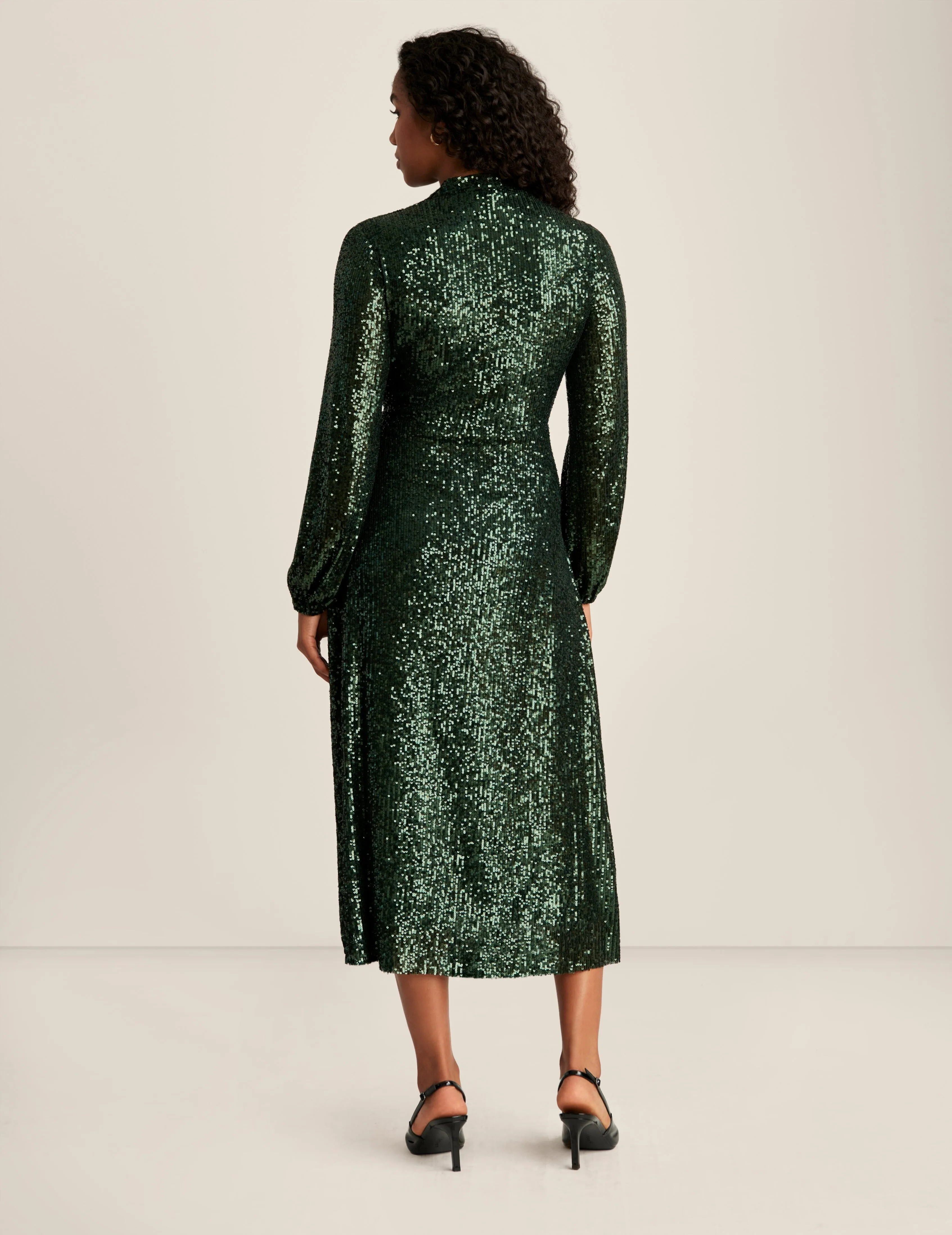 Front Twist Midi Dress sold by Anne Klein product image thumbnail 3