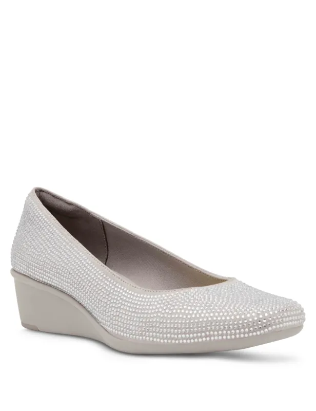 Wisher Crystal Wedge sold by Anne Klein