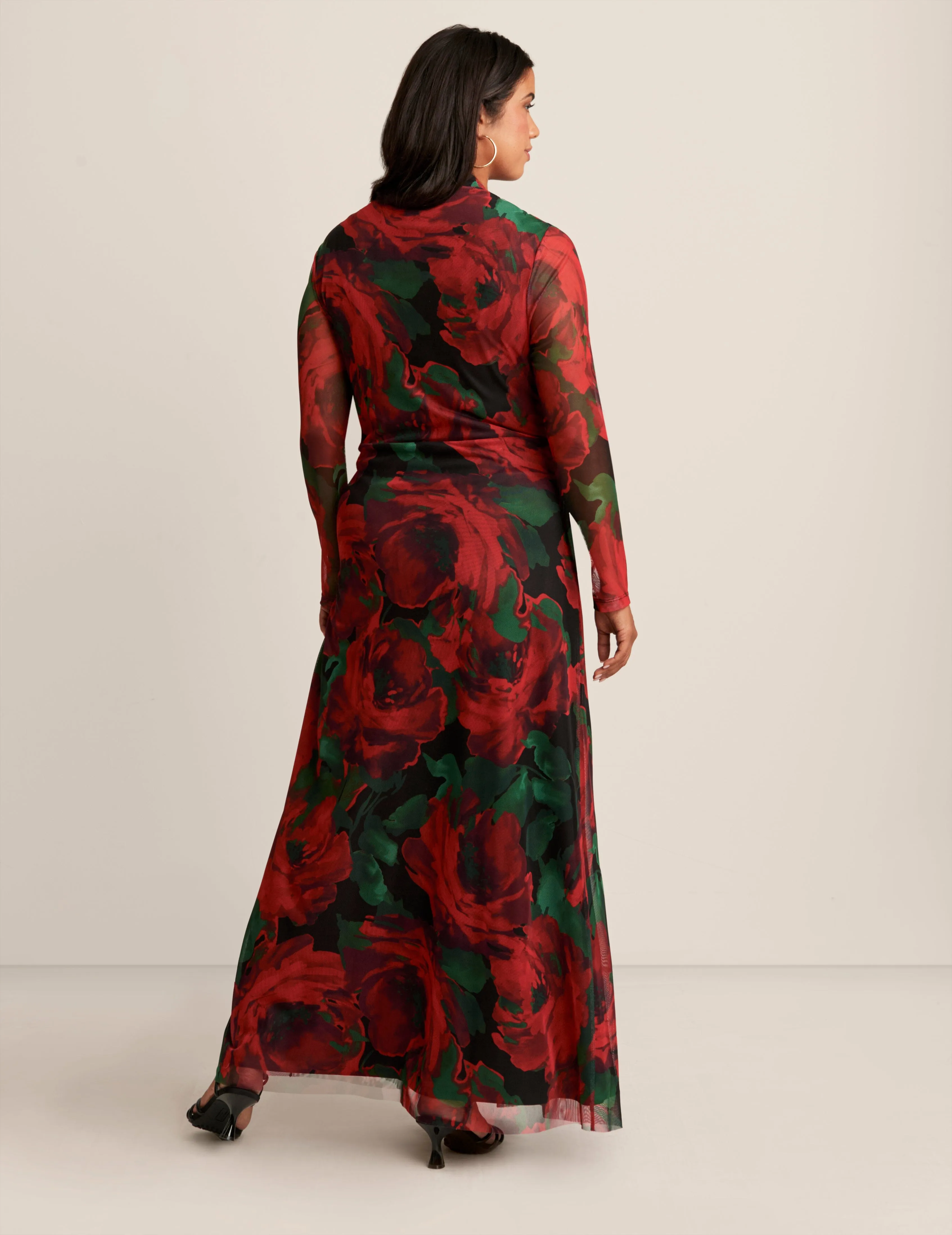 Plus Size Twist Front Maxi Dress sold by Anne Klein product image thumbnail 2