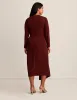 Plus Size Shirred O Ring Midi Dress sold by Anne Klein