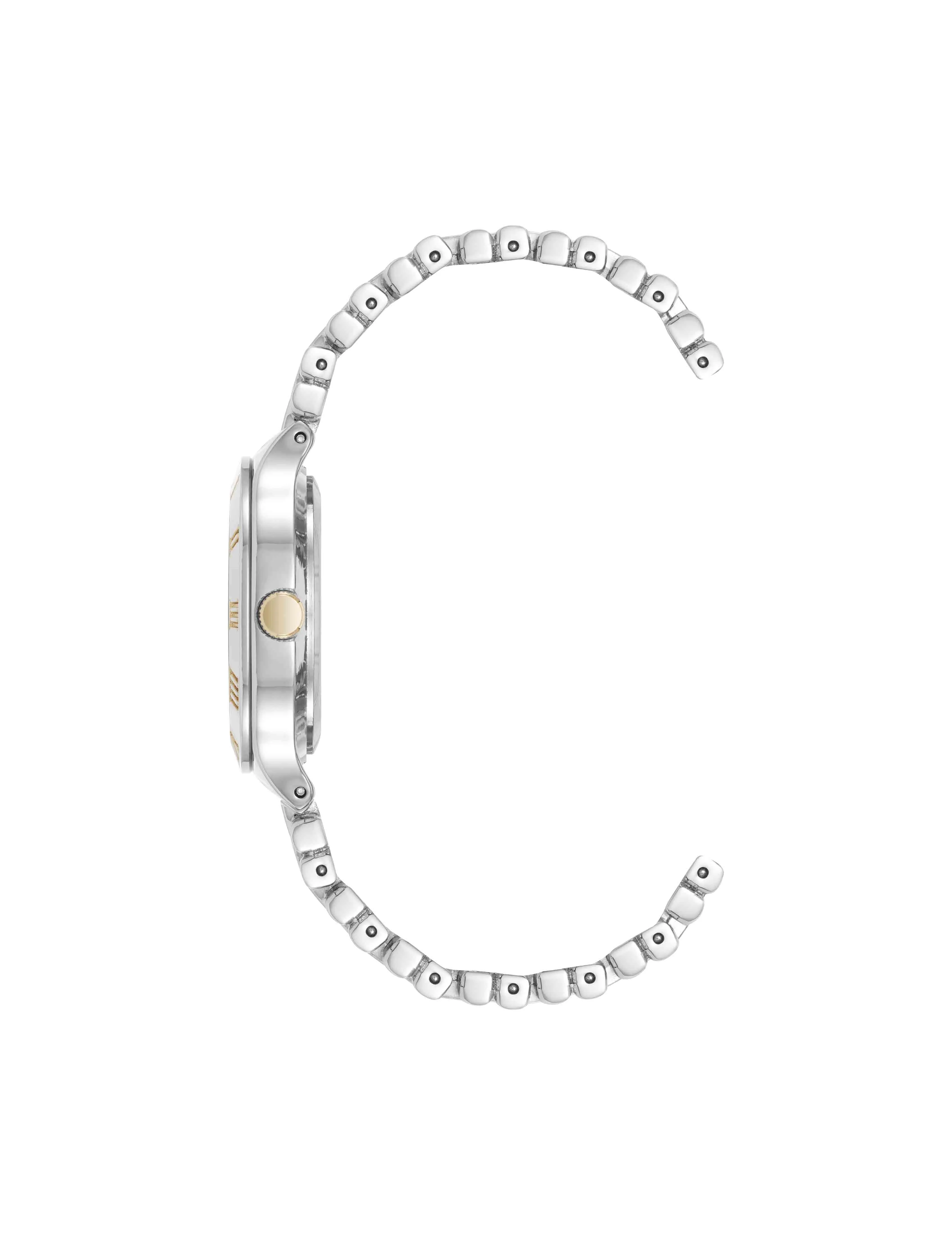 Iconic Round Roman Numeral Bezel Watch sold by Anne Klein product image thumbnail 3