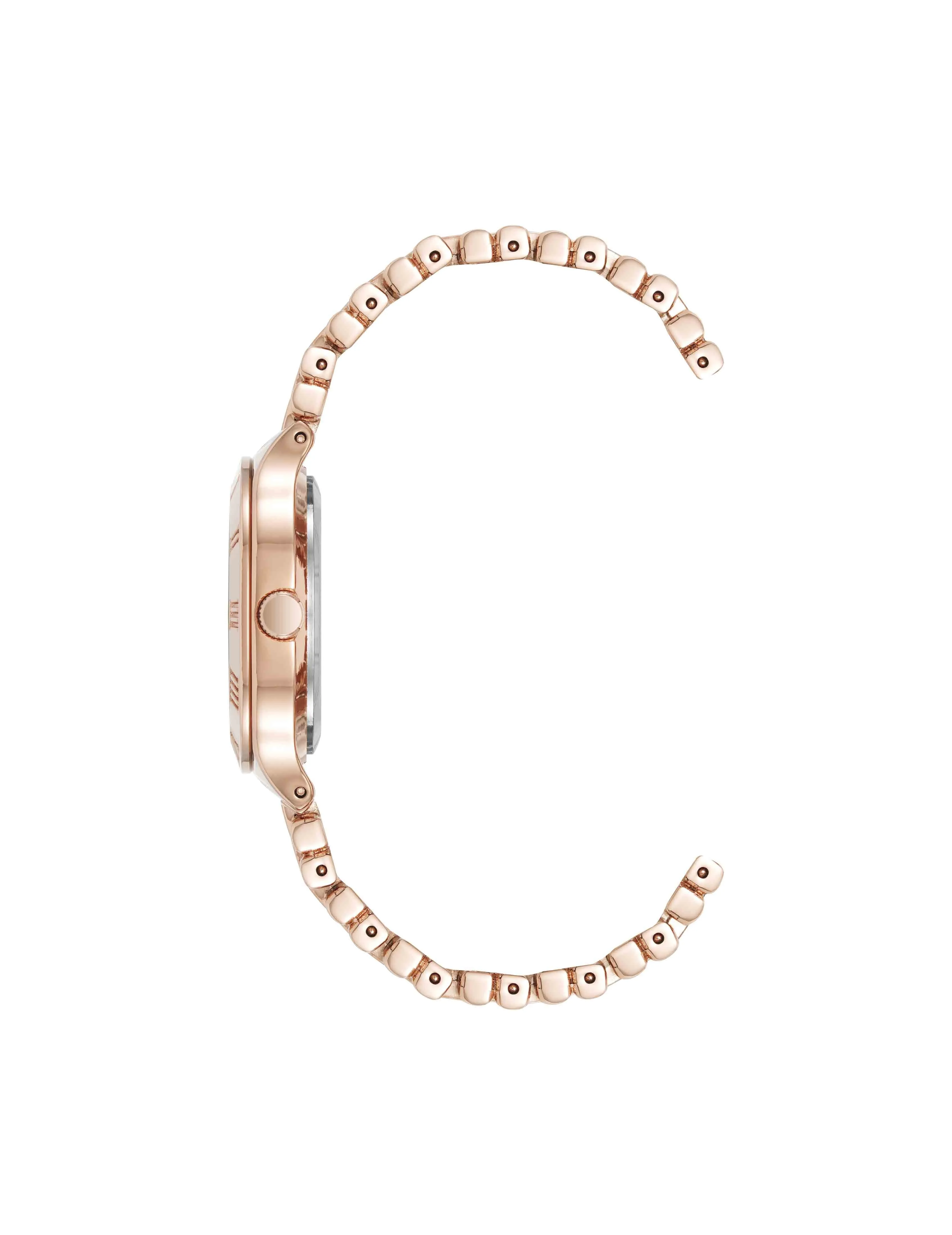 Iconic Round Roman Numeral Bezel Watch sold by Anne Klein product image thumbnail 3