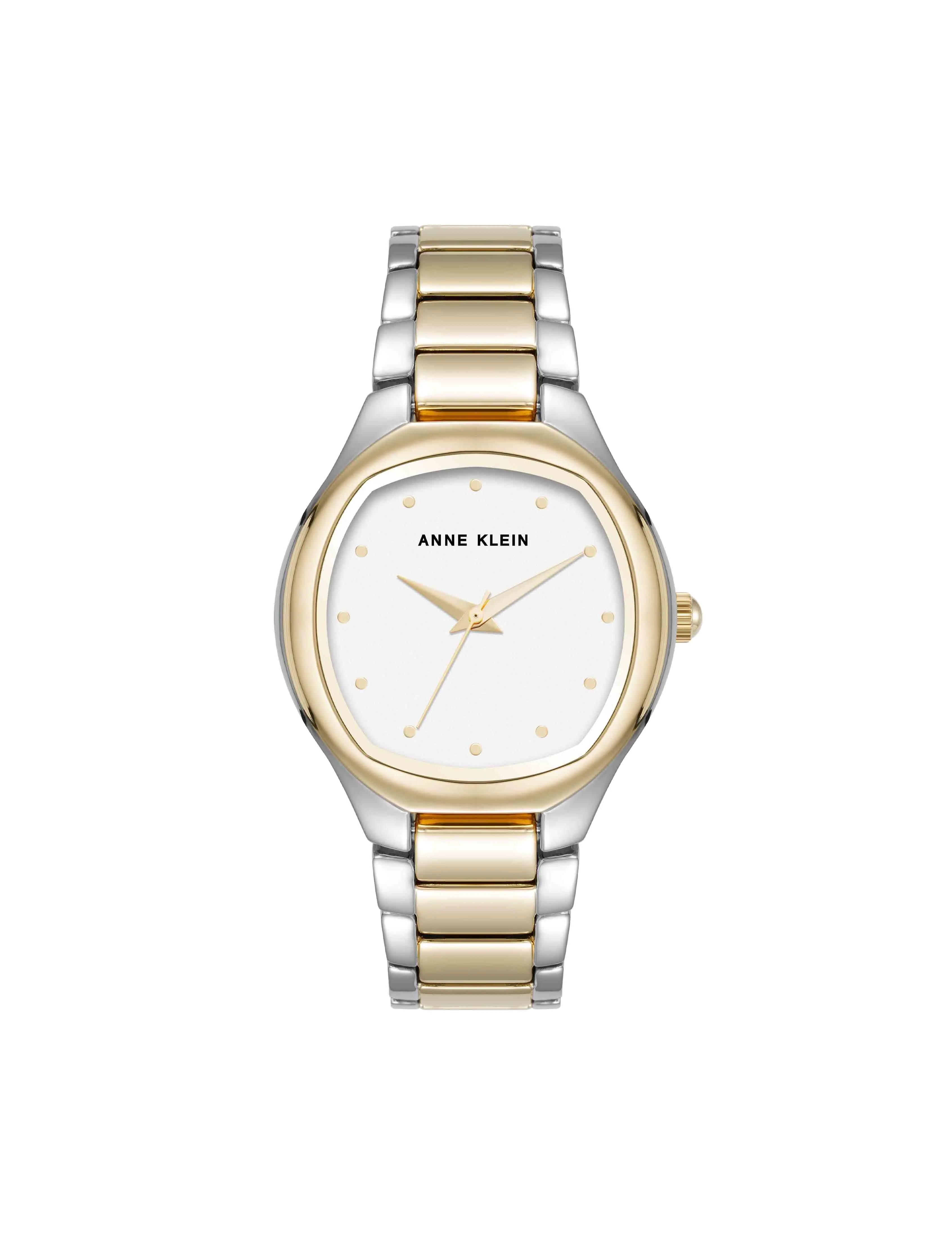 Everyday Cushion Metal Bracelet Watch sold by Anne Klein