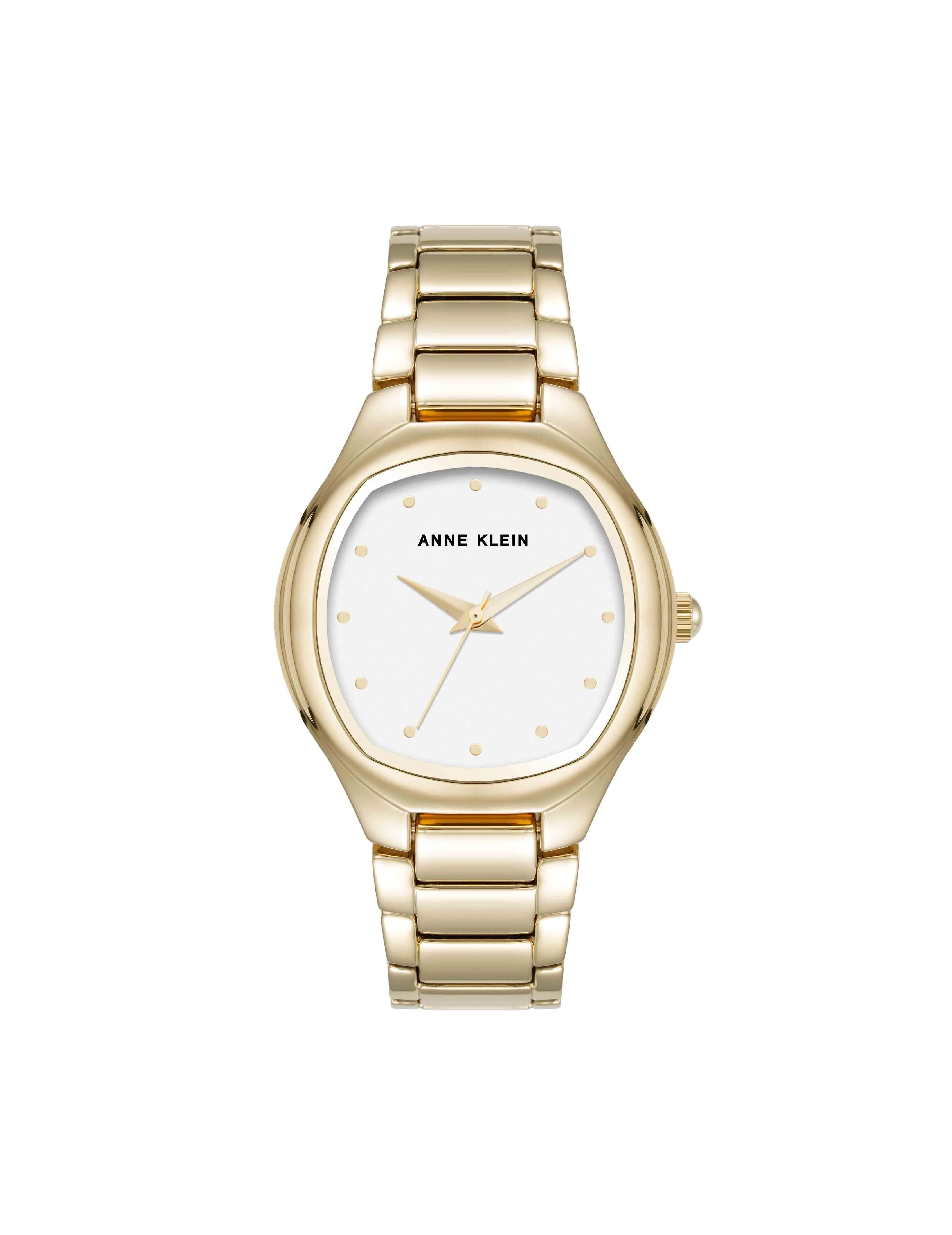 Everyday Cushion Metal Bracelet Watch sold by Anne Klein