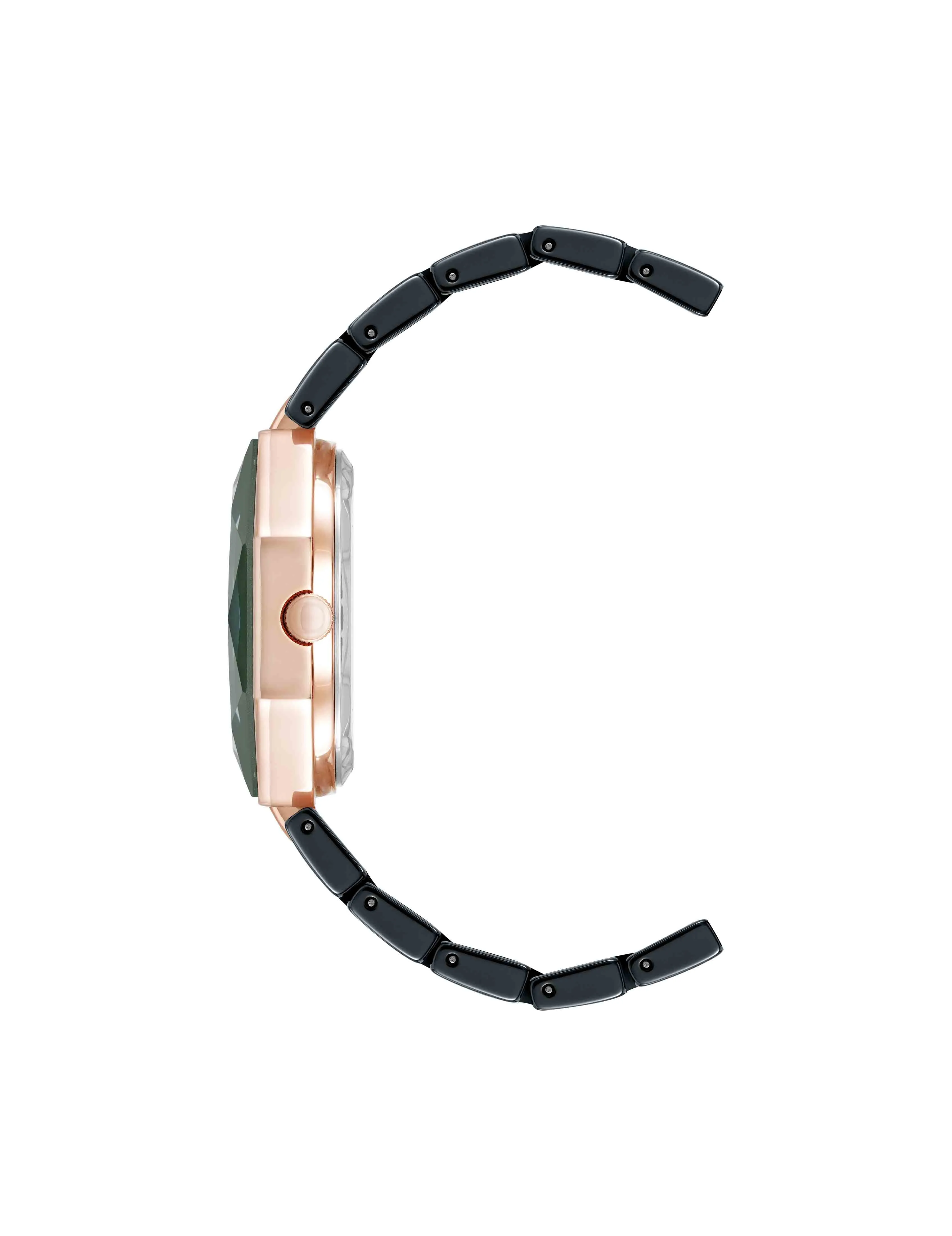 Octagonal Ceramic Diamond Dial Bracelet Watch sold by Anne Klein product image thumbnail 3