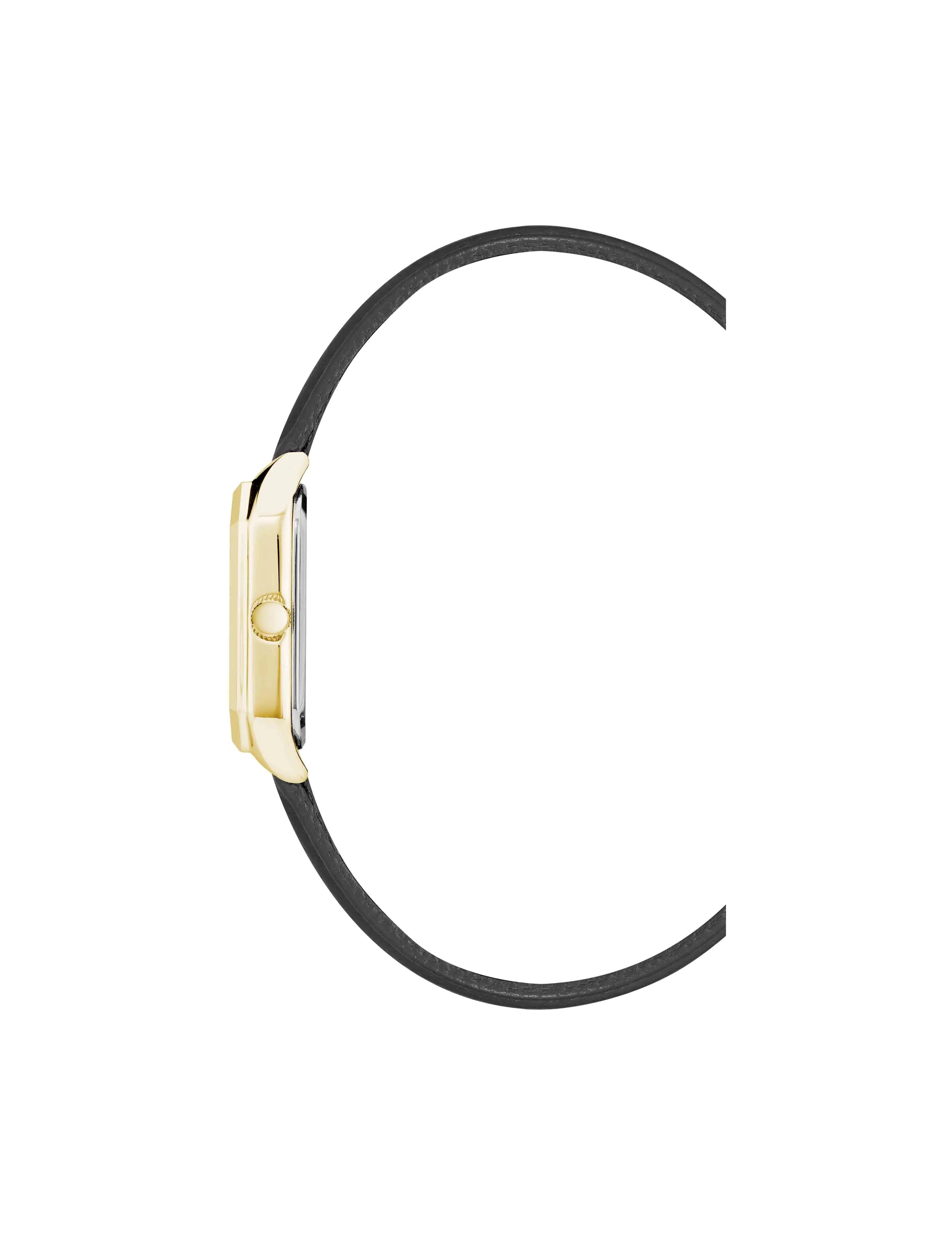 Octagonal Shaped Leather Strap Watch sold by Anne Klein product image thumbnail 3