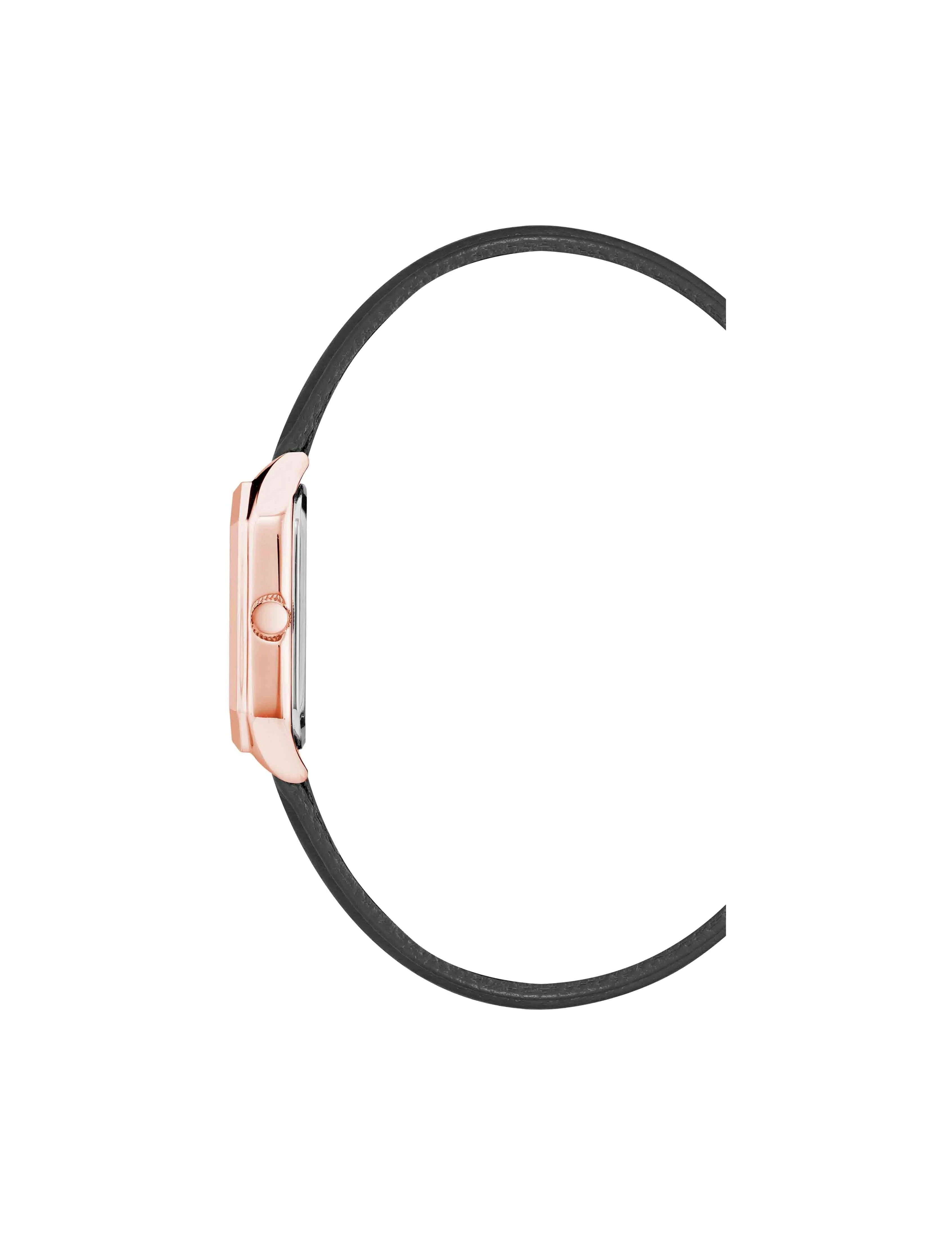 Octagonal Shaped Leather Strap Watch sold by Anne Klein product image thumbnail 3