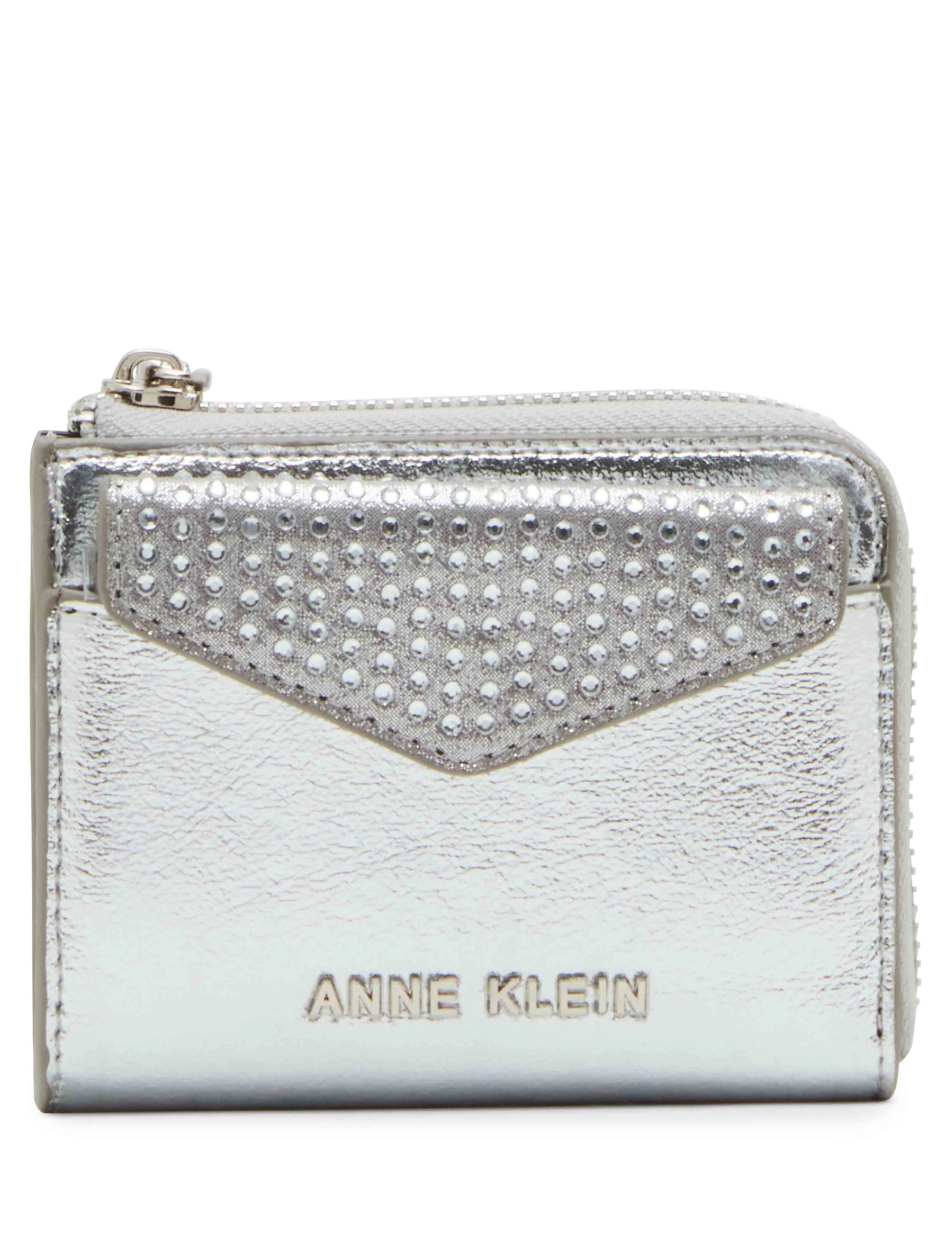 2 Piece Envelope Flap Curved Wallet With Rhinestones sold by Anne Klein product image thumbnail 2