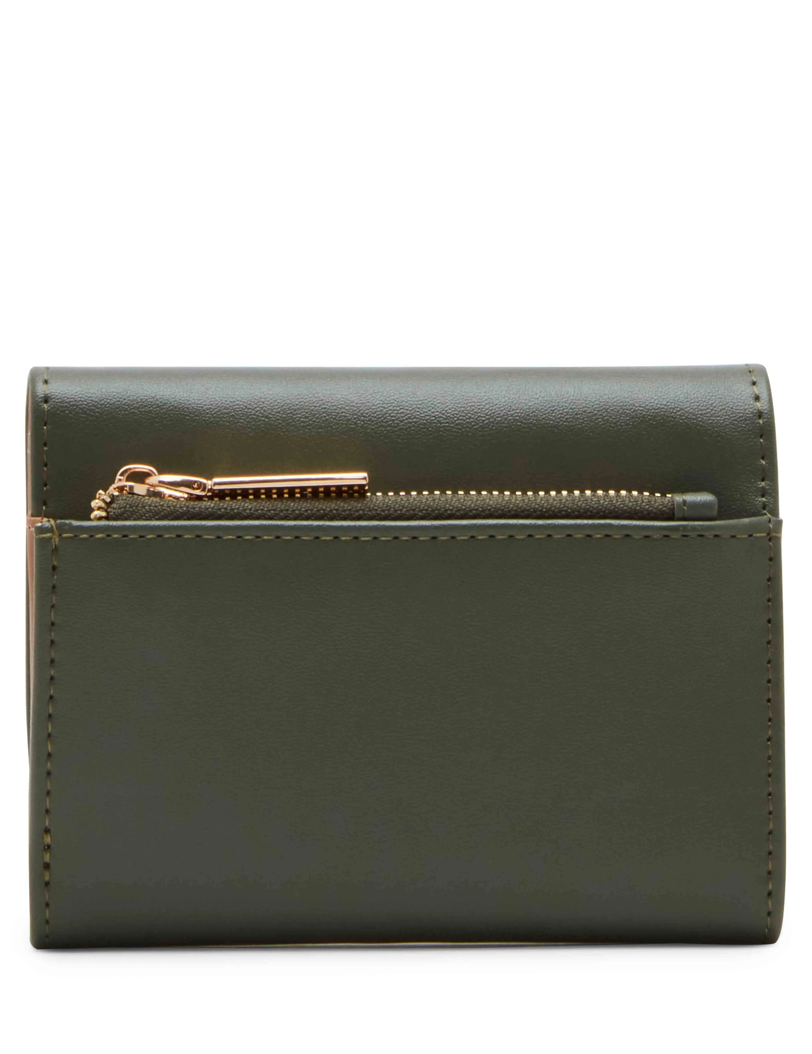 Medium Flap Wallet With Enamel Turn Lock sold by Anne Klein product image thumbnail 4