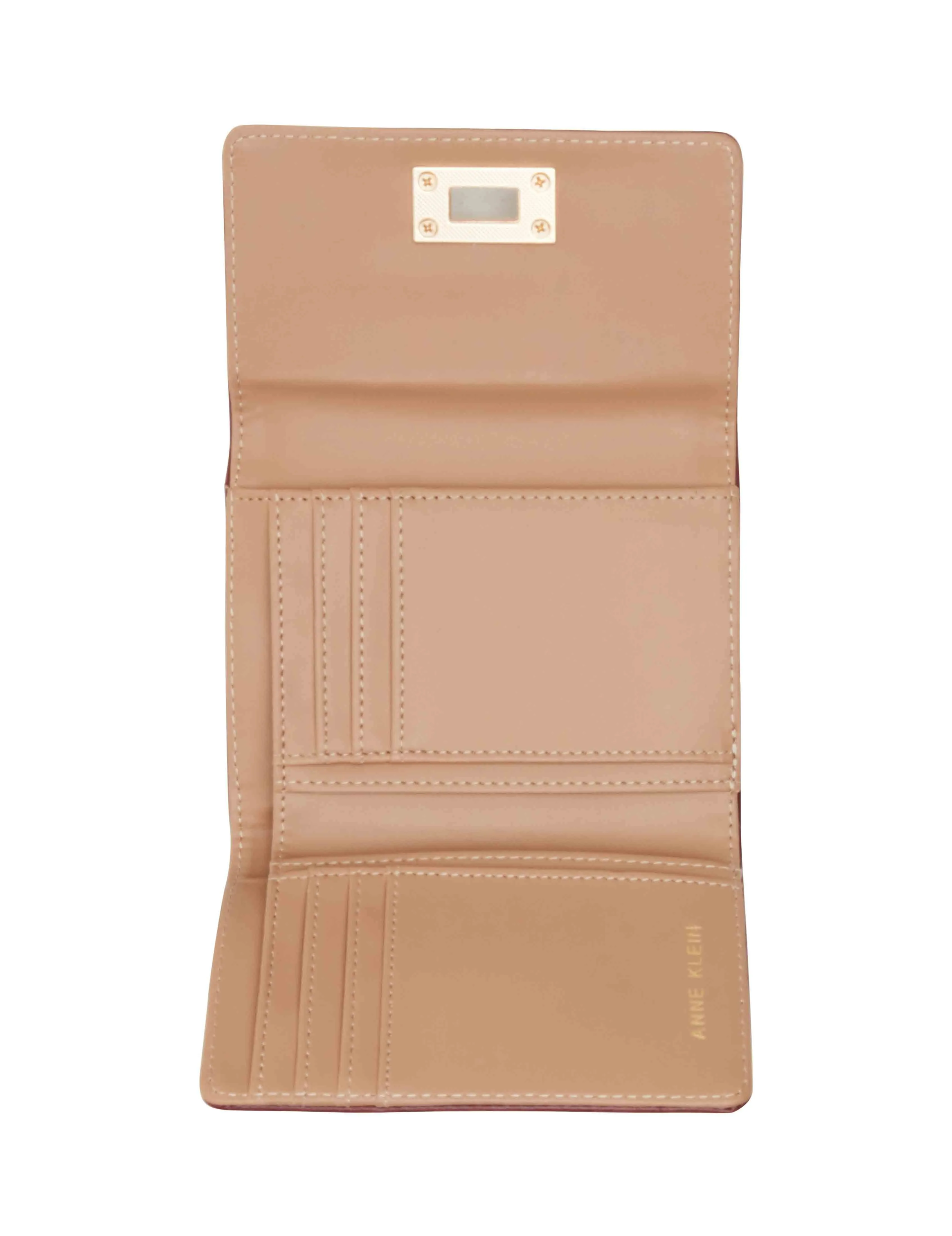 Medium Flap Wallet With Enamel Turn Lock sold by Anne Klein product image thumbnail 3