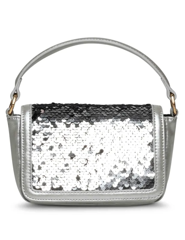Sequin Mini Flap Crossbody made by Anne Klein