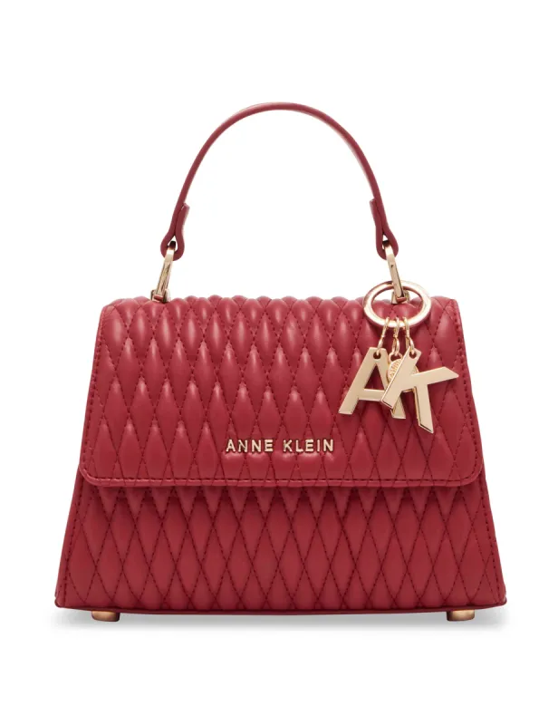 Mini Satchel With  Charms And Convertible Strap sold by Anne Klein