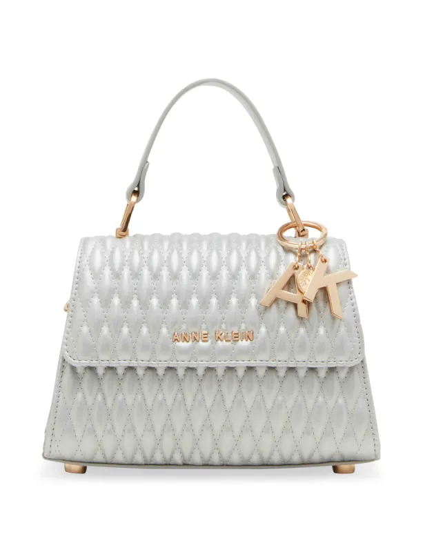 Mini Satchel With  Charms And Convertible Strap sold by Anne Klein