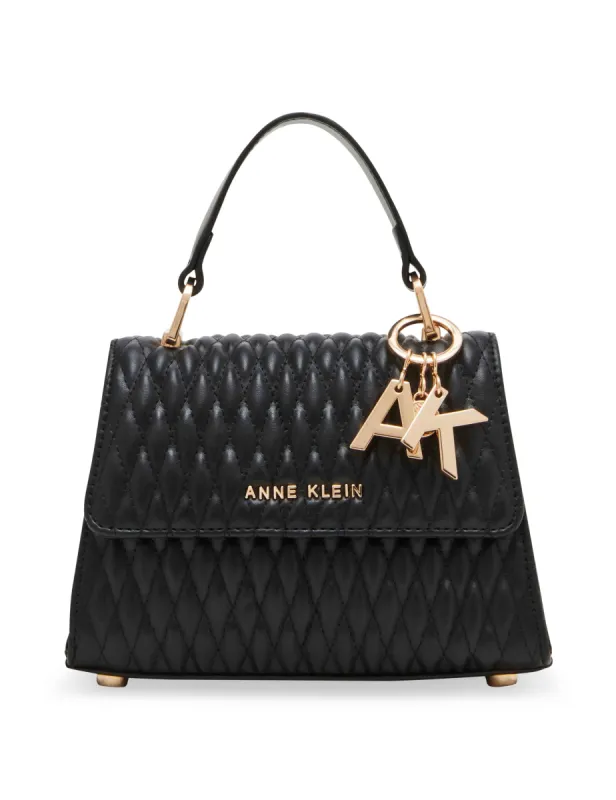 Mini Satchel With  Charms And Convertible Strap sold by Anne Klein