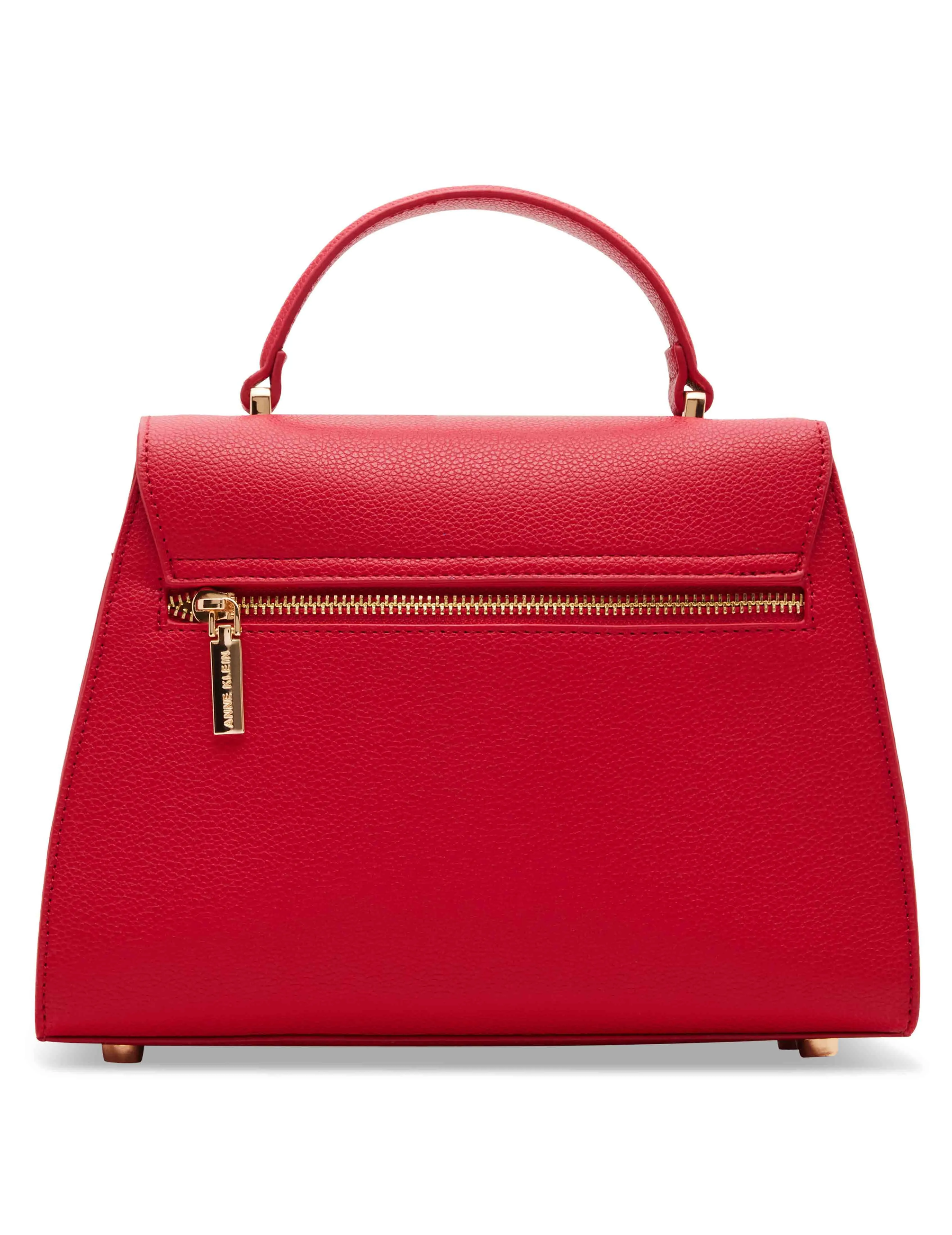 Top Handle Satchel With Embellished Horse Bit Detailing sold by Anne Klein product image thumbnail 5