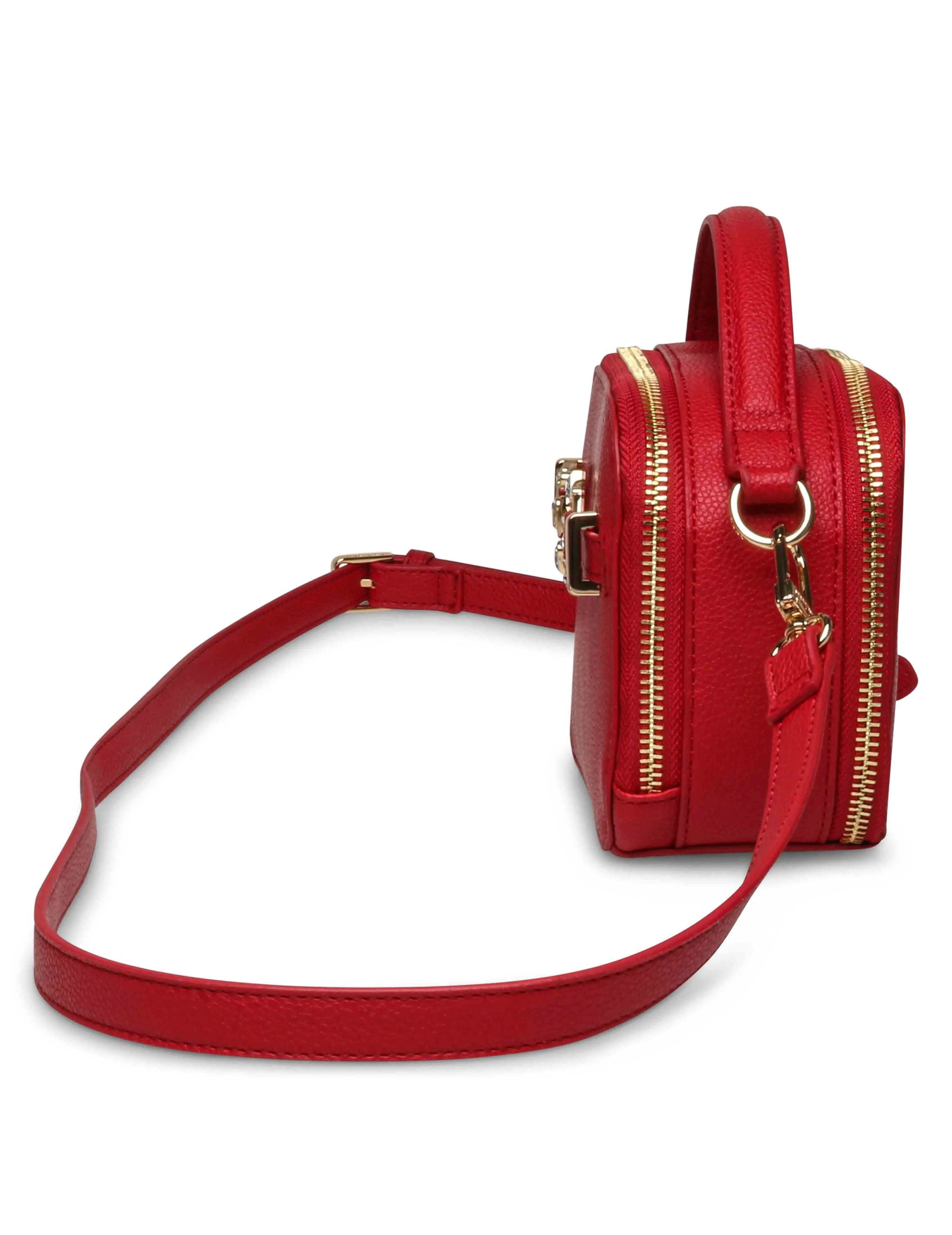 Double Zip Camera Bag With Embellished Horse Bit Detailing sold by Anne Klein product image thumbnail 3