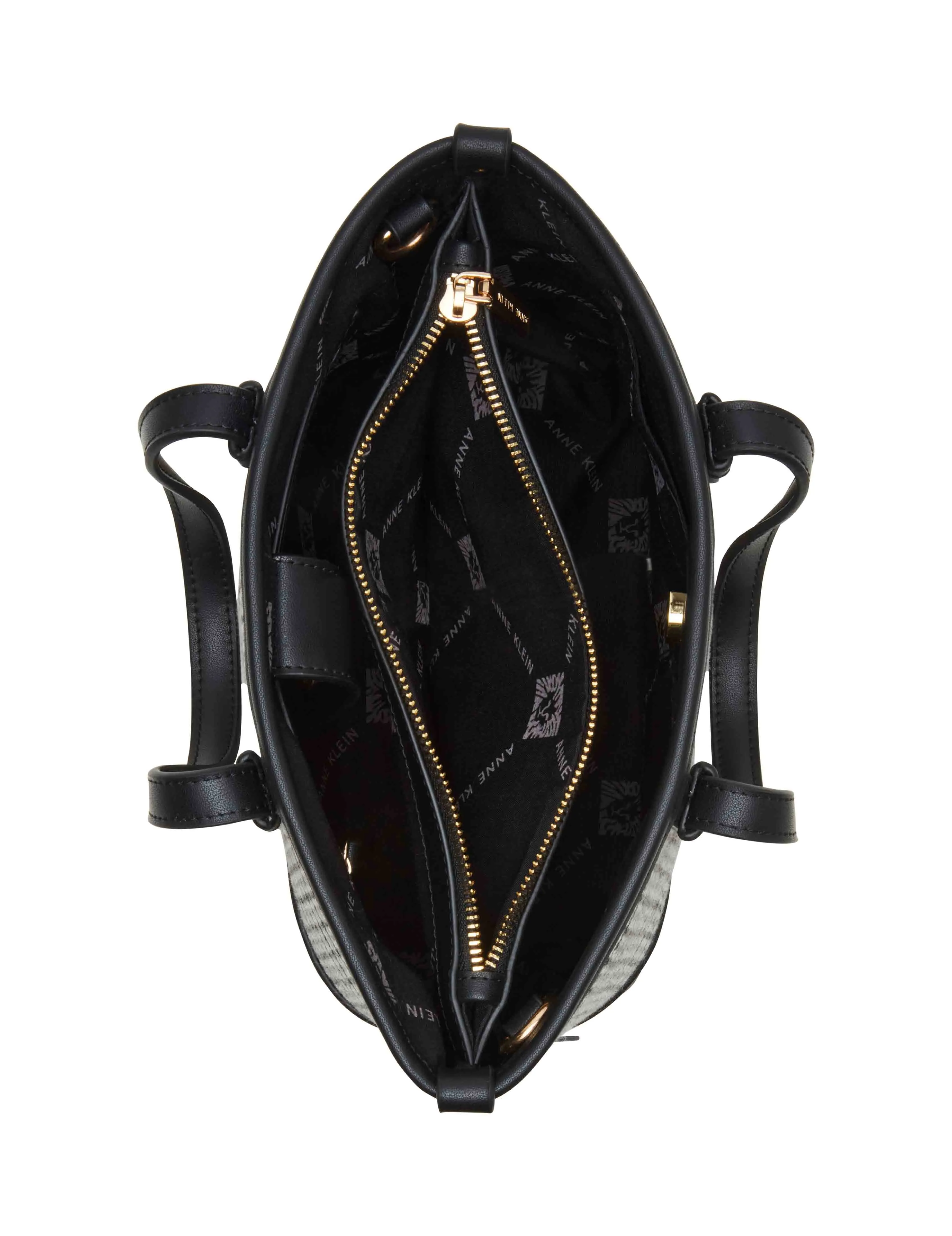 Mini Tote In Micro Houndstooth W/ Detachable Pouch sold by Anne Klein product image thumbnail 4