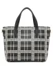 Bonded Mini Plaid Tote sold by Anne Klein