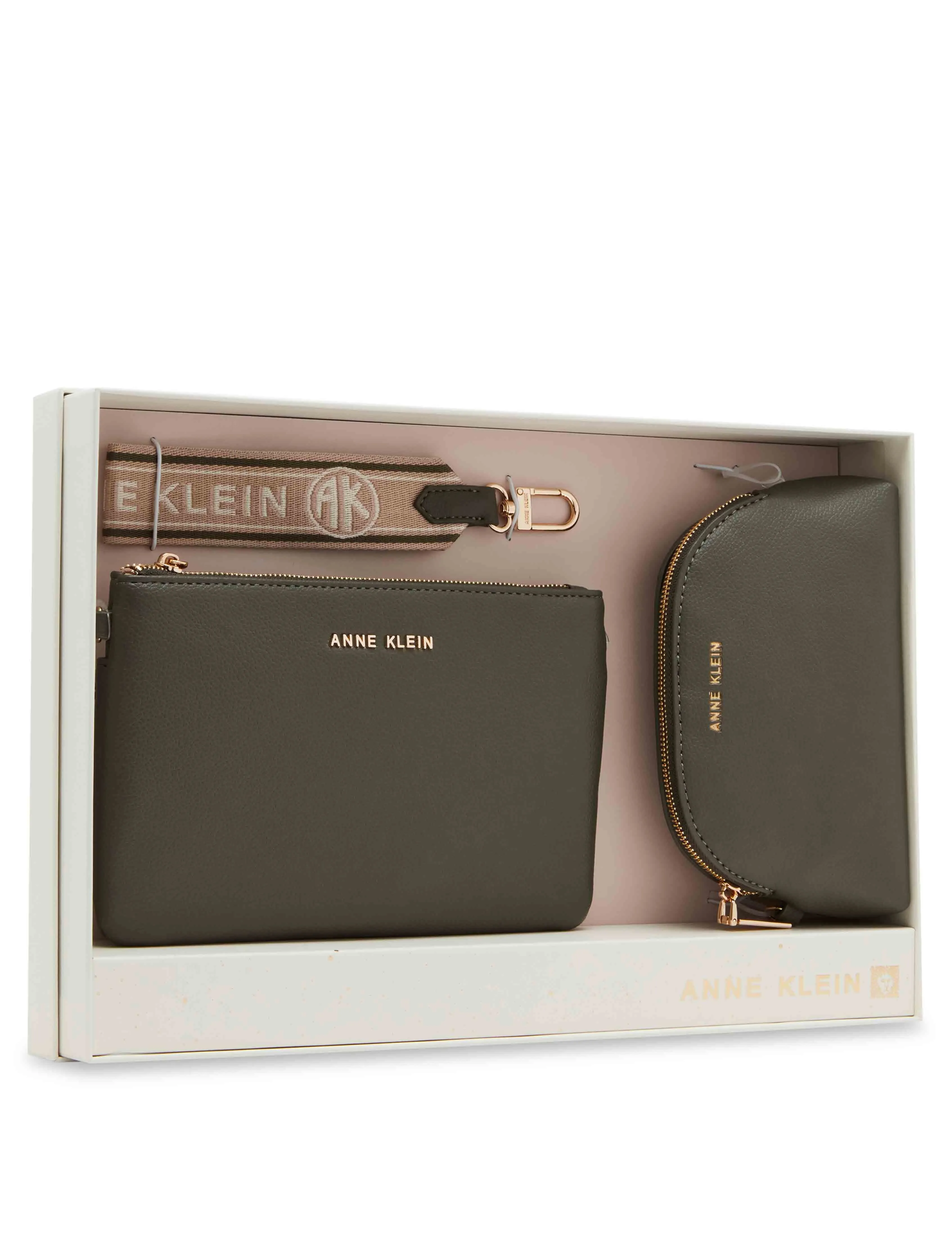 3 Piece Pouch Gift Set With Web Detailing sold by Anne Klein