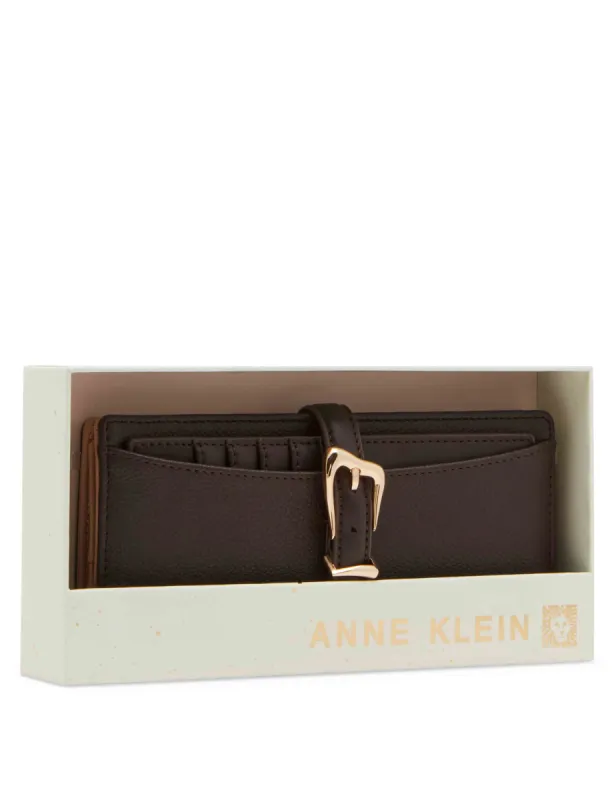 2 Piece Sculpted Buckle Wallet Gift Set sold by Anne Klein