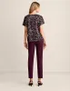 Short Sleeve Blouse With Bateau Neckline sold by Anne Klein