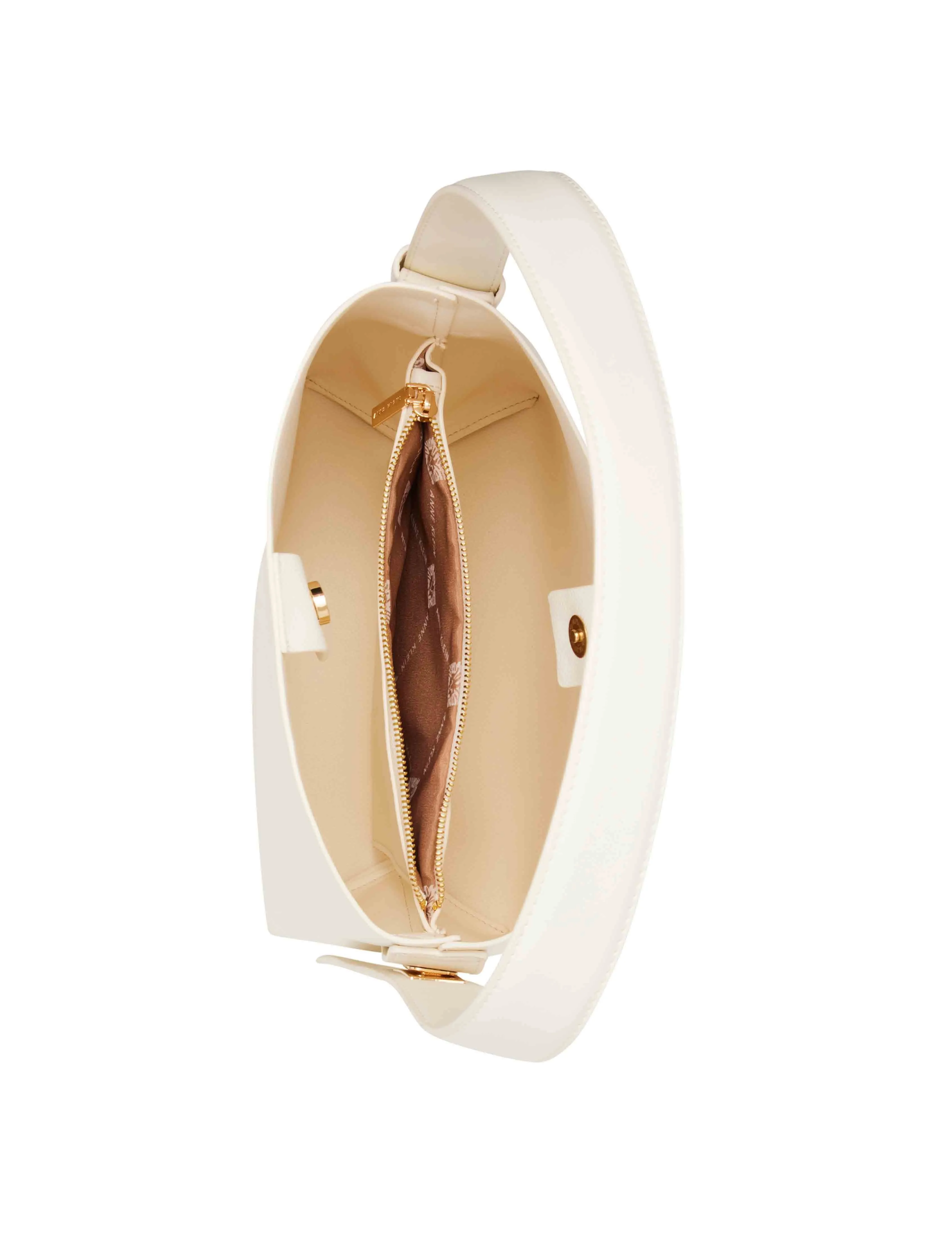 Medium Bucket Hobo With Enamel Turn Lock sold by Anne Klein product image thumbnail 5