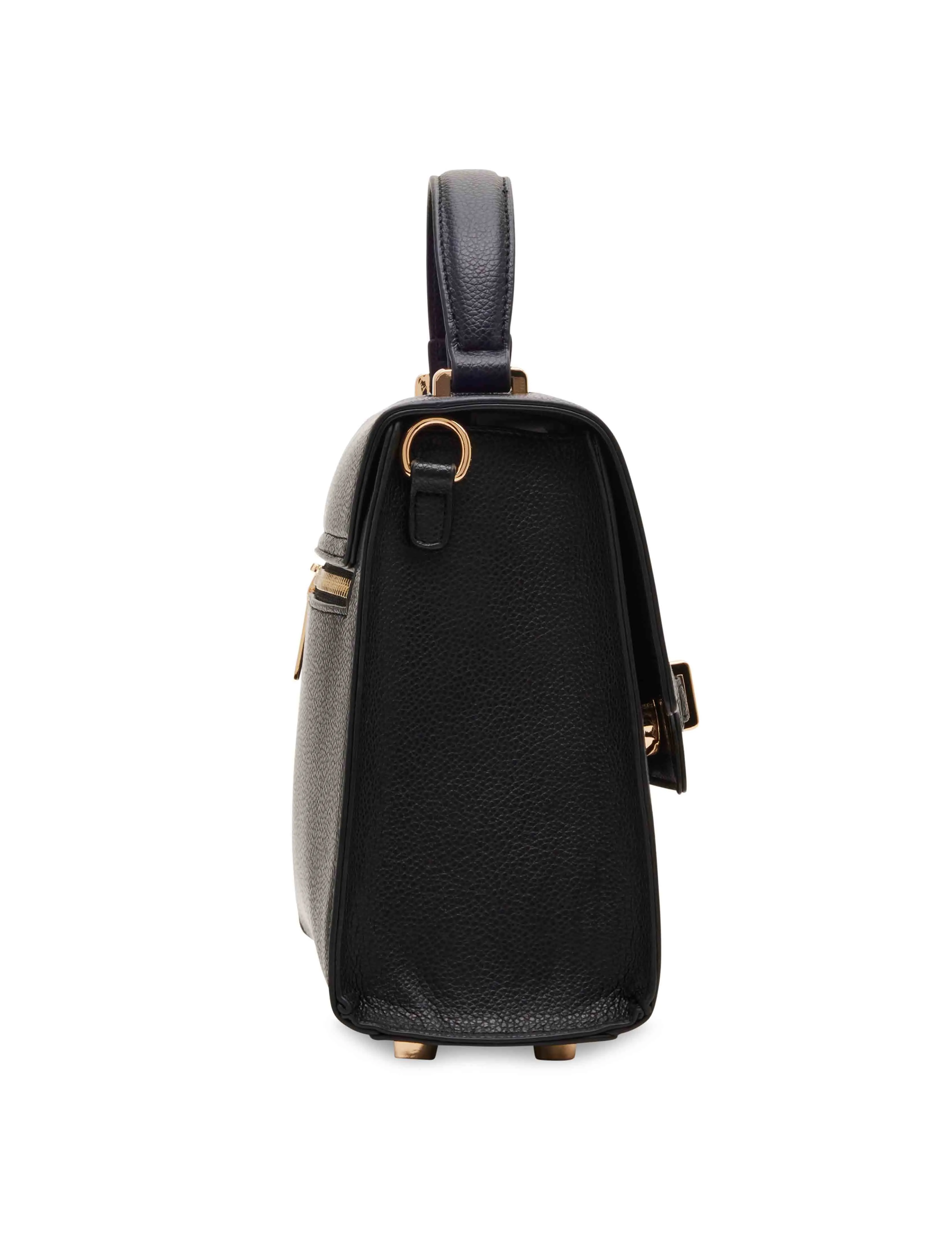 Top Handle Satchel With Embellished Horse Bit Detailing sold by Anne Klein product image thumbnail 2