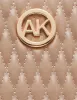 Small Ruched Satchel With Tubular Handle sold by Anne Klein