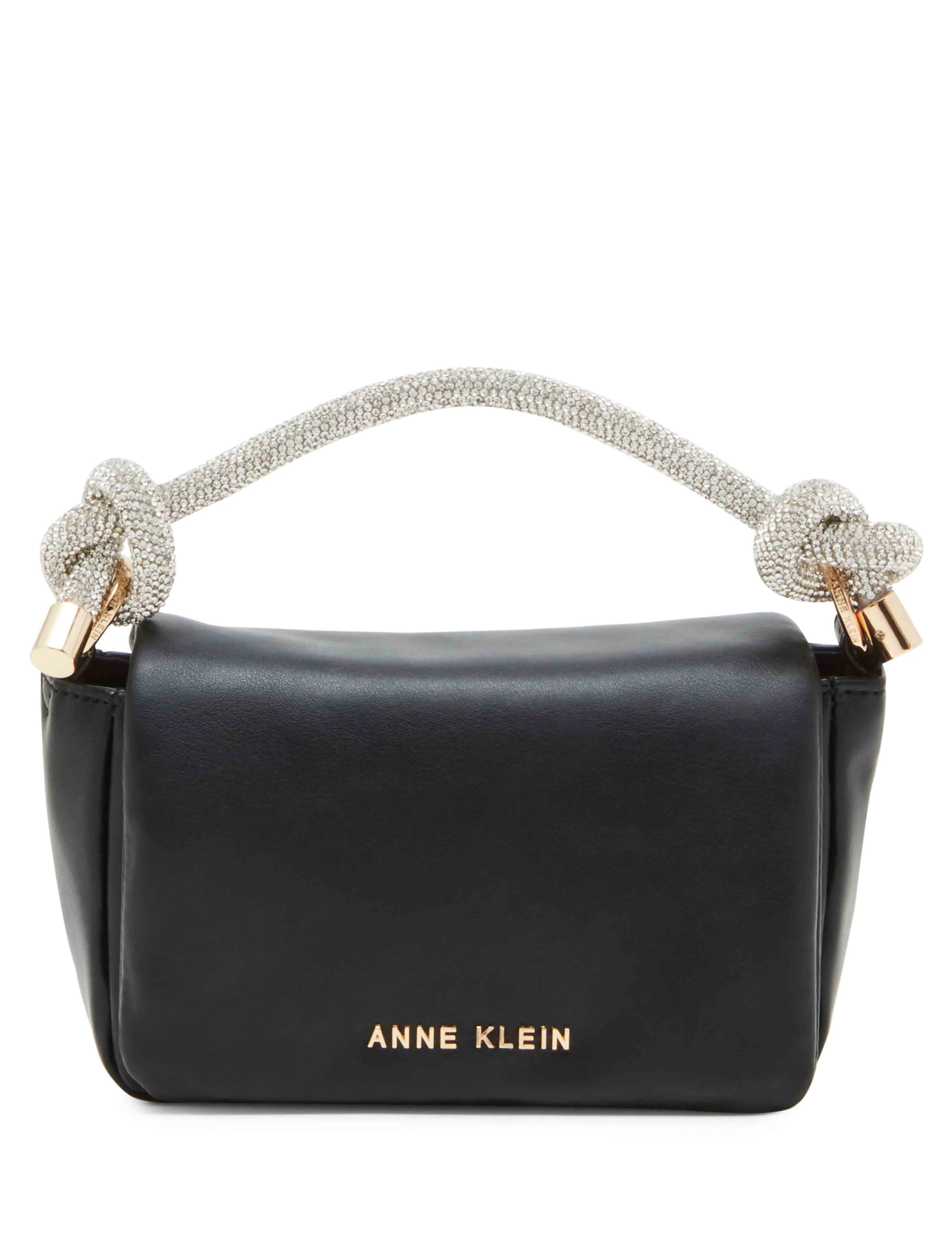 Crystalized Handle Mini Flap Crossbody sold by Anne Klein product image thumbnail 2
