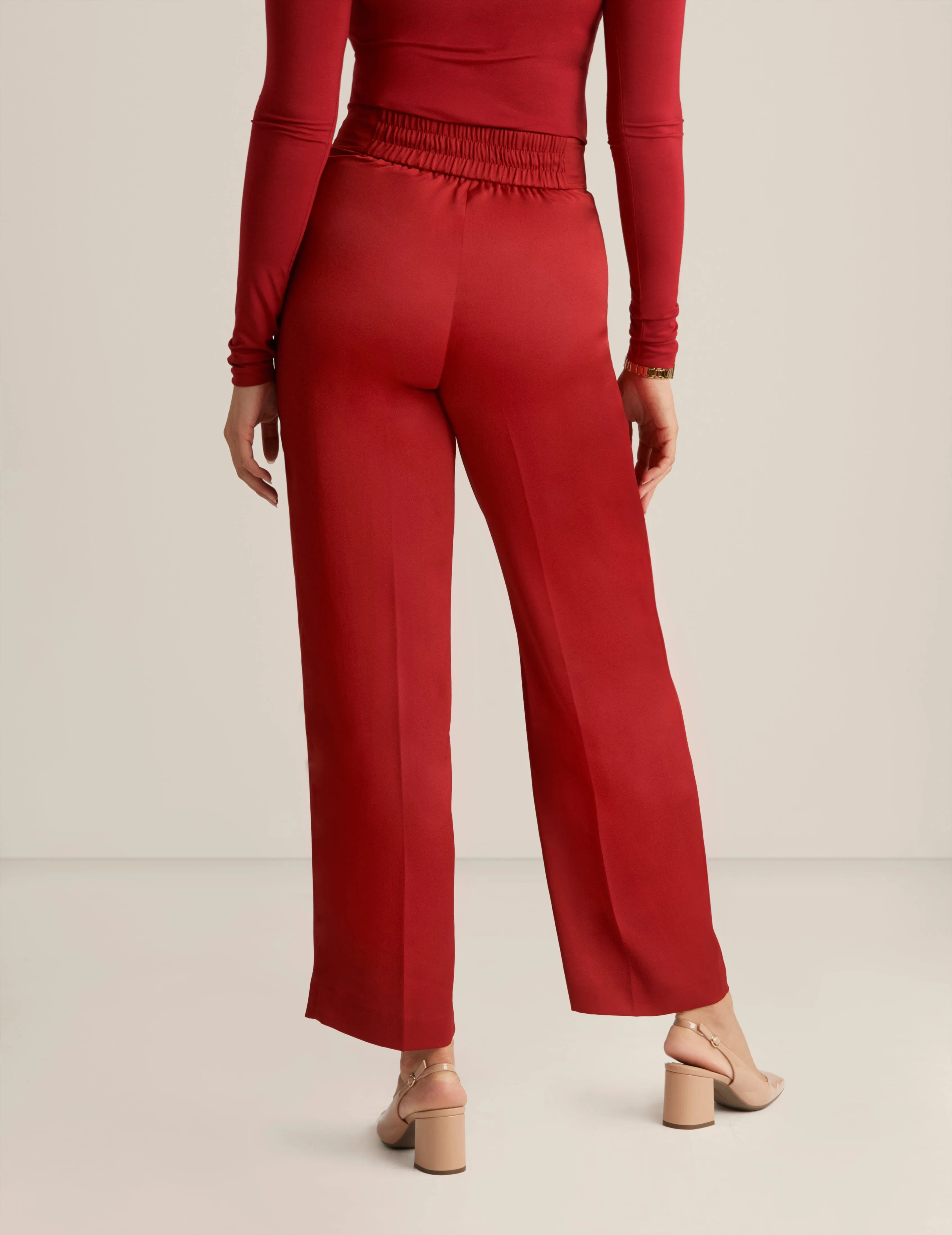 Pull On High Rise Wide Leg Pant sold by Anne Klein product image thumbnail 2
