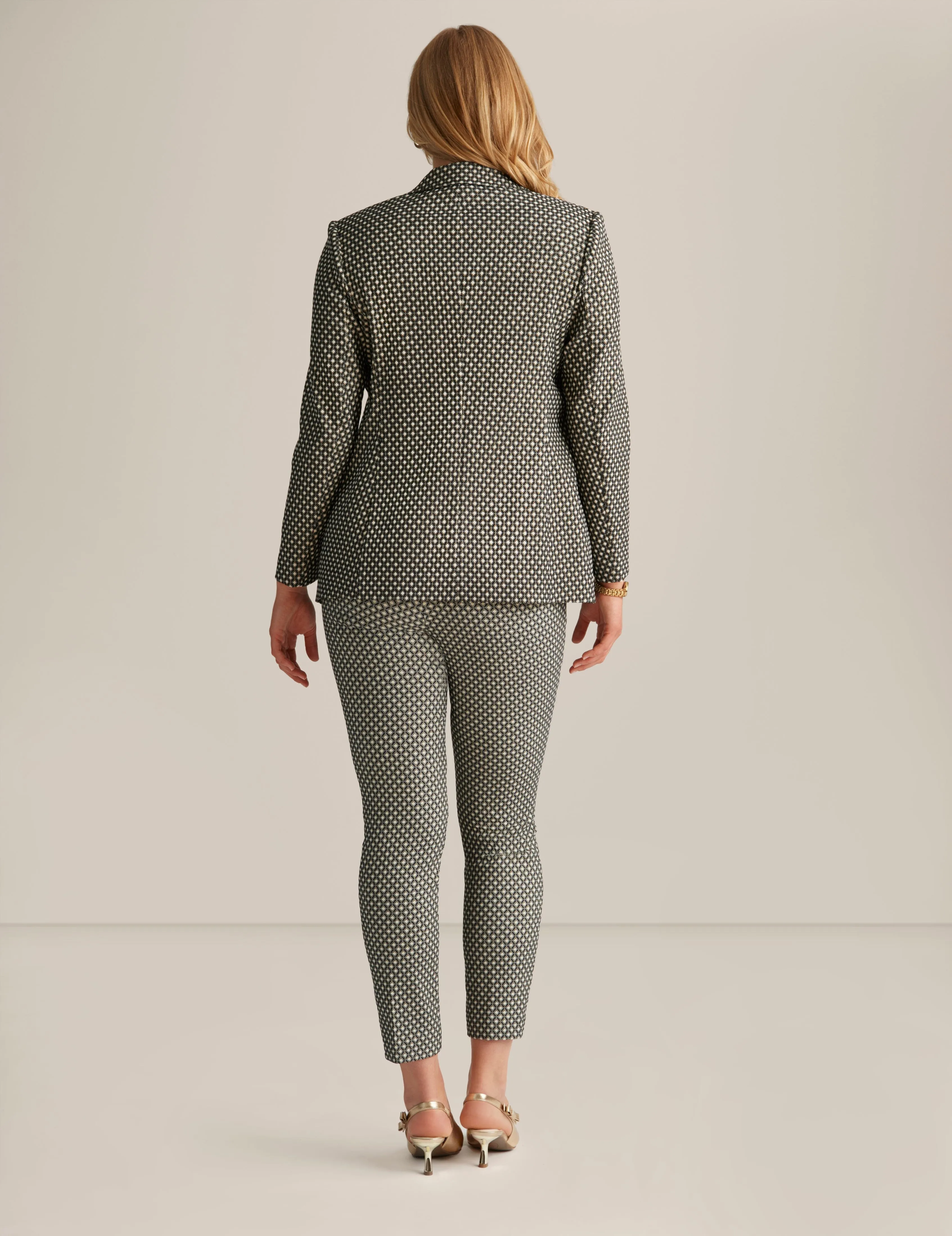 Faux Double Breasted Jacket With Notch Collar sold by Anne Klein product image thumbnail 2