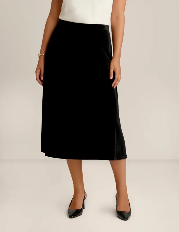 Pull On Bias Flared Skirt sold by Anne Klein