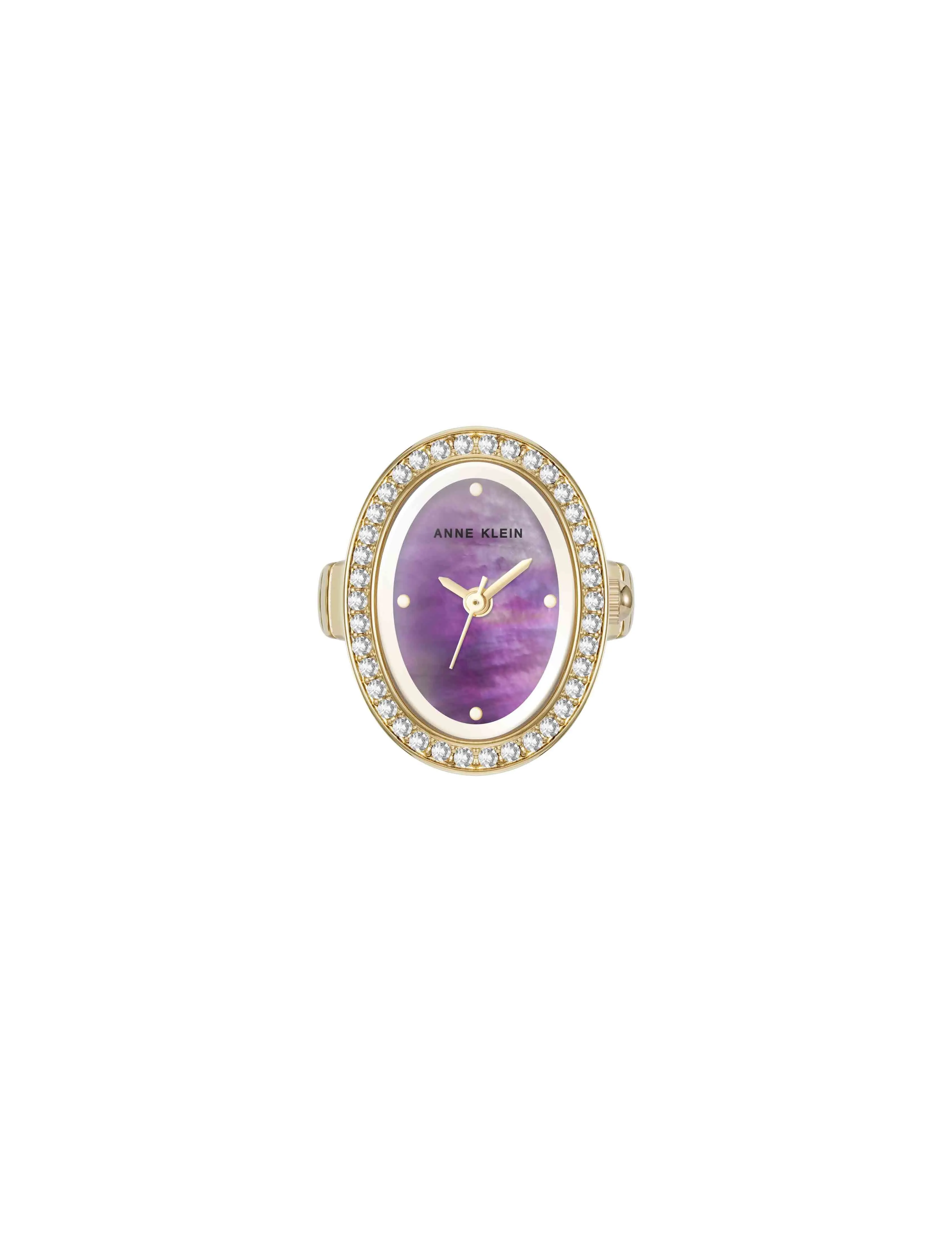 Crystal Bezel Ring Watch sold by Anne Klein product image thumbnail 2