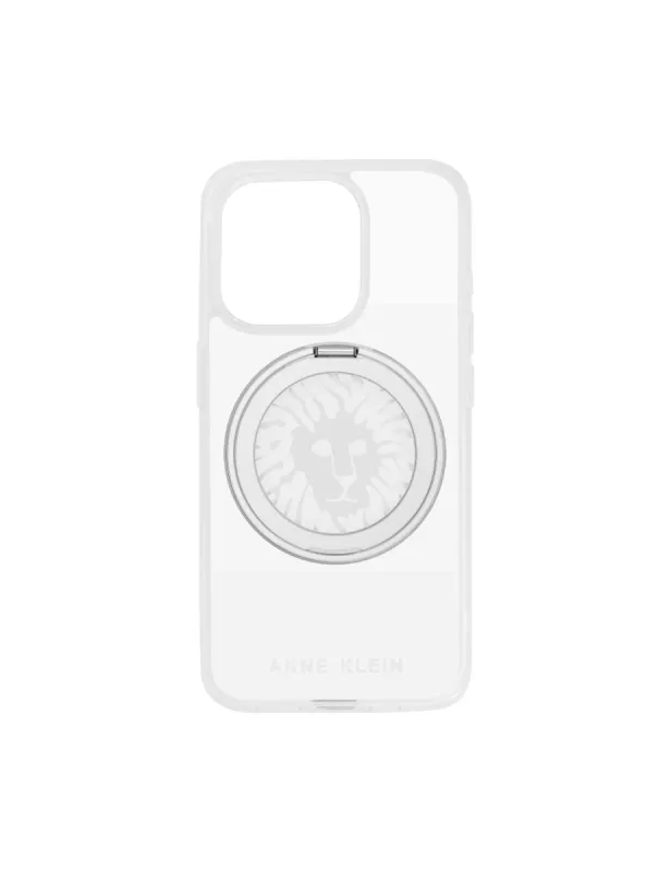 Protective Plastic Case with Rotating Ring for iPhone® 15 Pro sold by Anne Klein