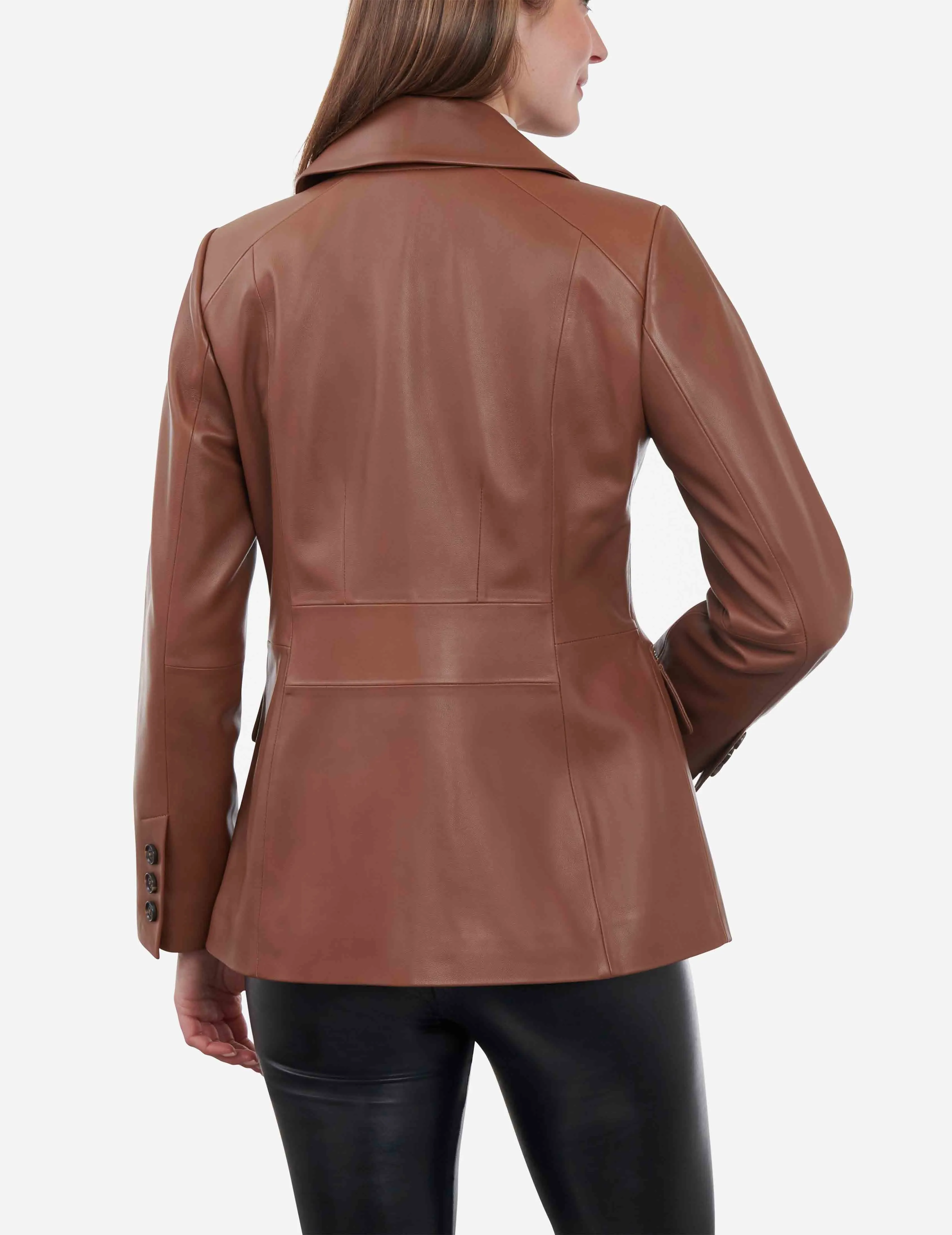 Leather Blazer sold by Anne Klein product image thumbnail 2