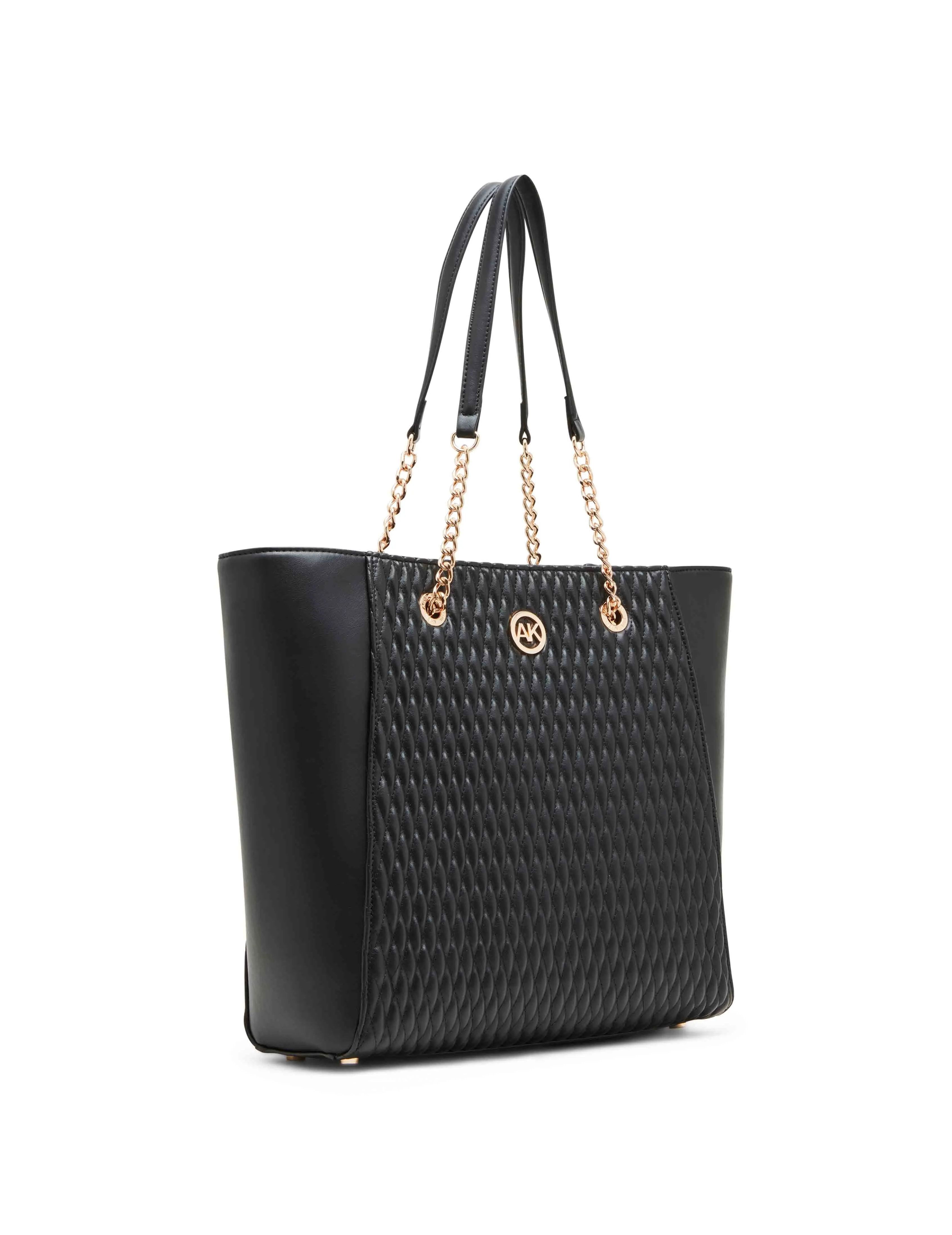 Medium Ruched Tote With Chain Straps sold by Anne Klein product image thumbnail 3