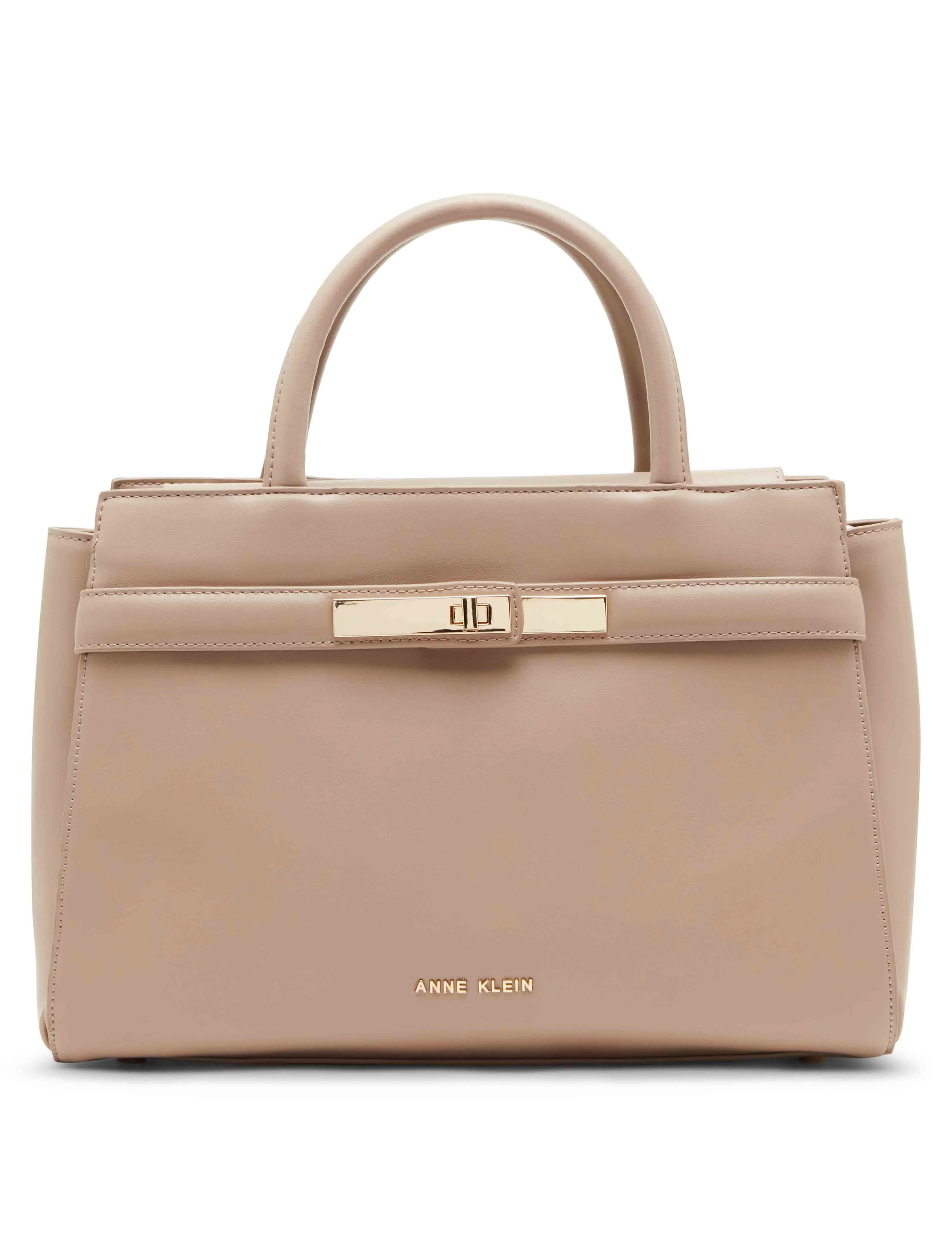 Convertible Ew Satchel With Turn Lock sold by Anne Klein