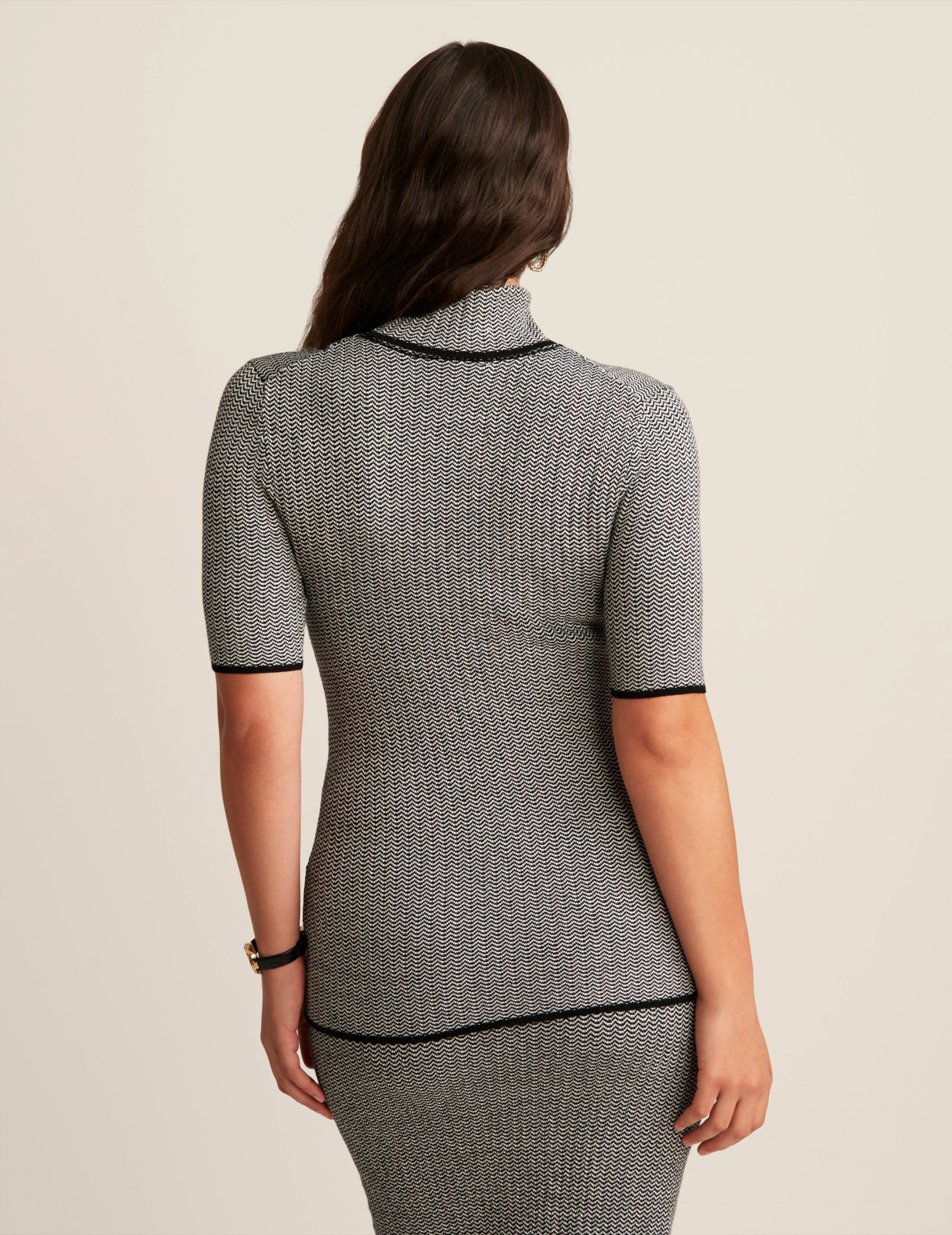 Patterned Turtleneck sold by Anne Klein product image thumbnail 2
