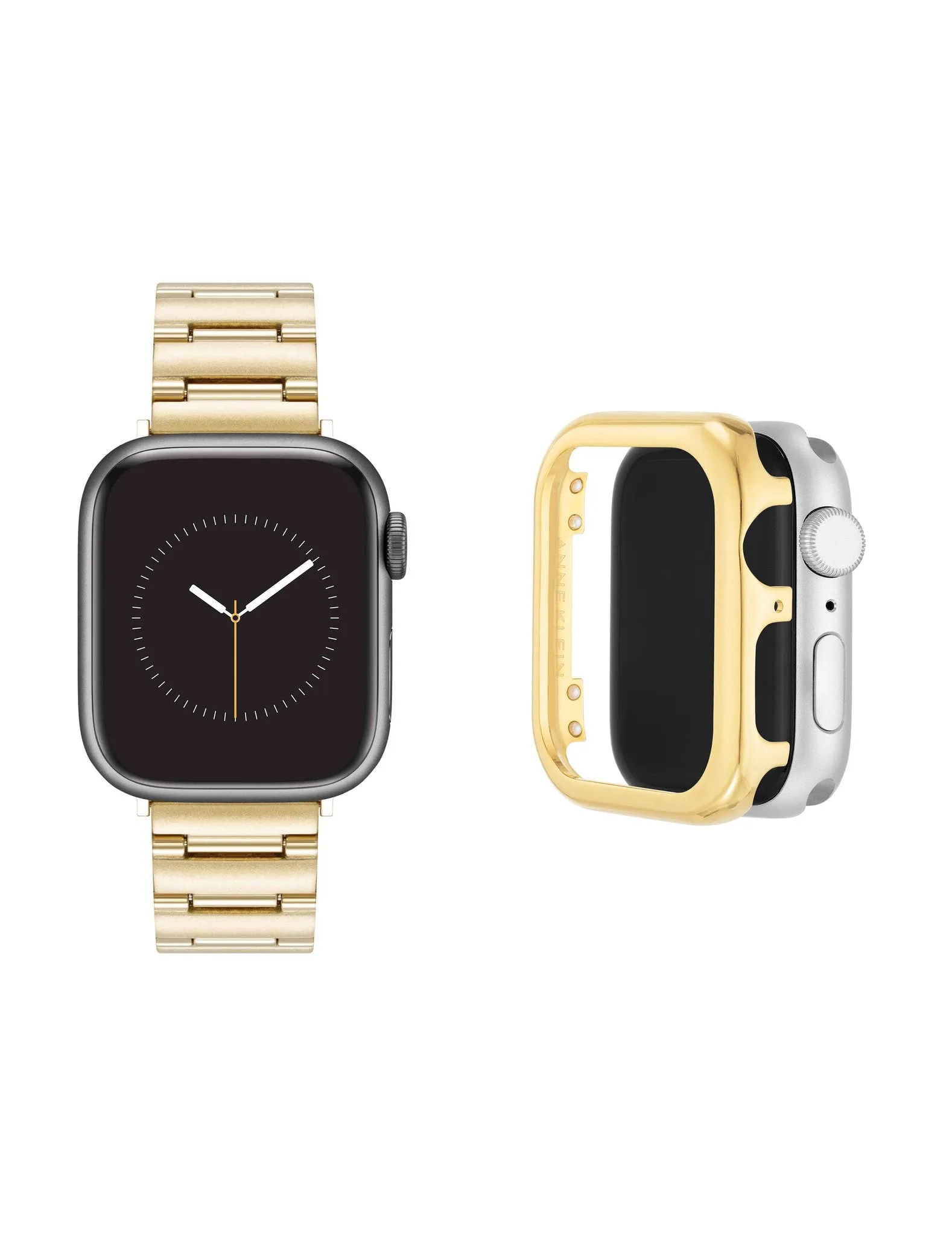 Metal Link Band and Protective Case Bundle sold by Anne Klein