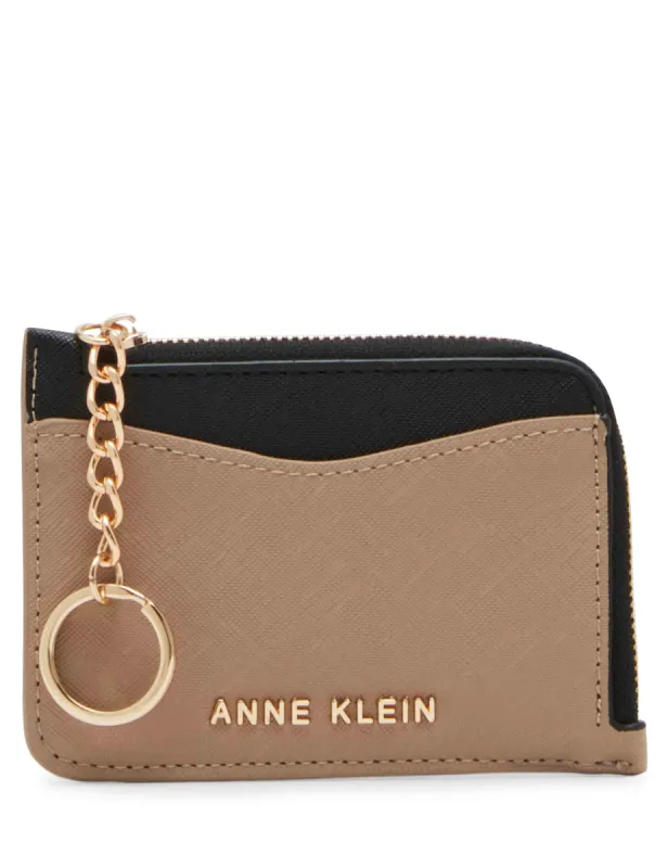 Zip Card Case With Keychain sold by Anne Klein