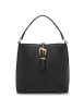 Sculpted Buckle Bucket Bag sold by Anne Klein