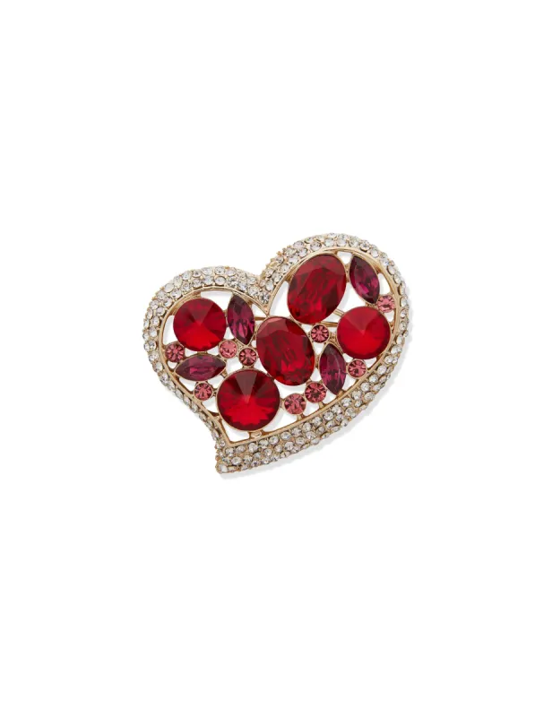 Red Heart Pin sold by Anne Klein