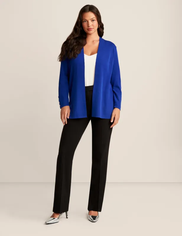 Carmel Self Edge Kissing Front Cardigan sold by Anne Klein