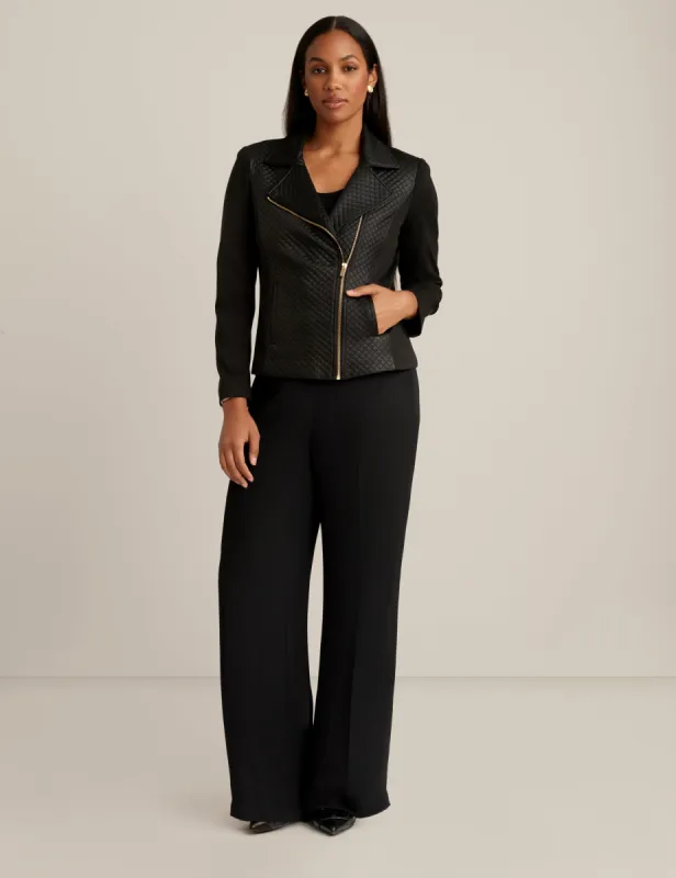 Asymmetric Moto Jacket sold by Anne Klein