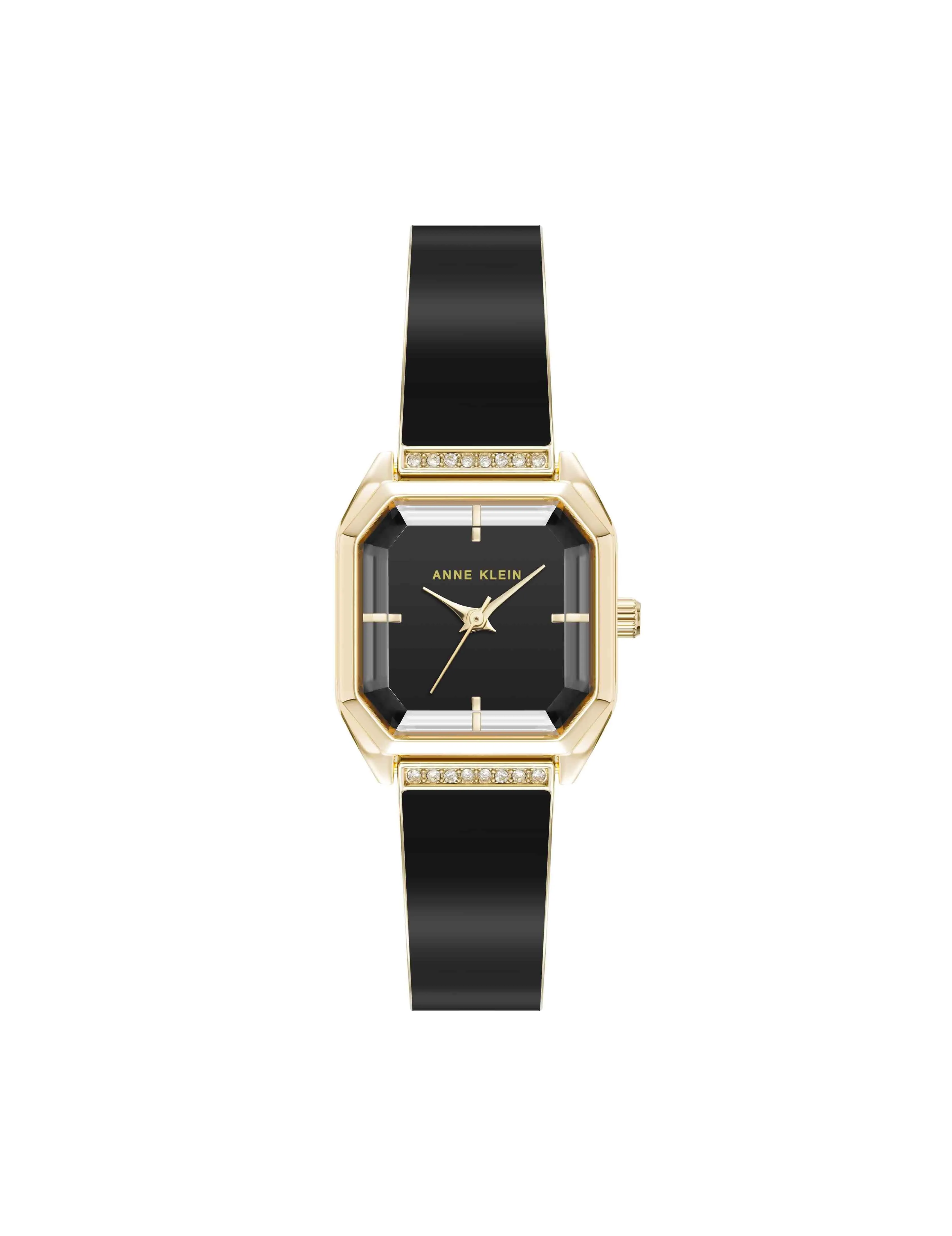 Premium Crystal Square Bangle Watch sold by Anne Klein