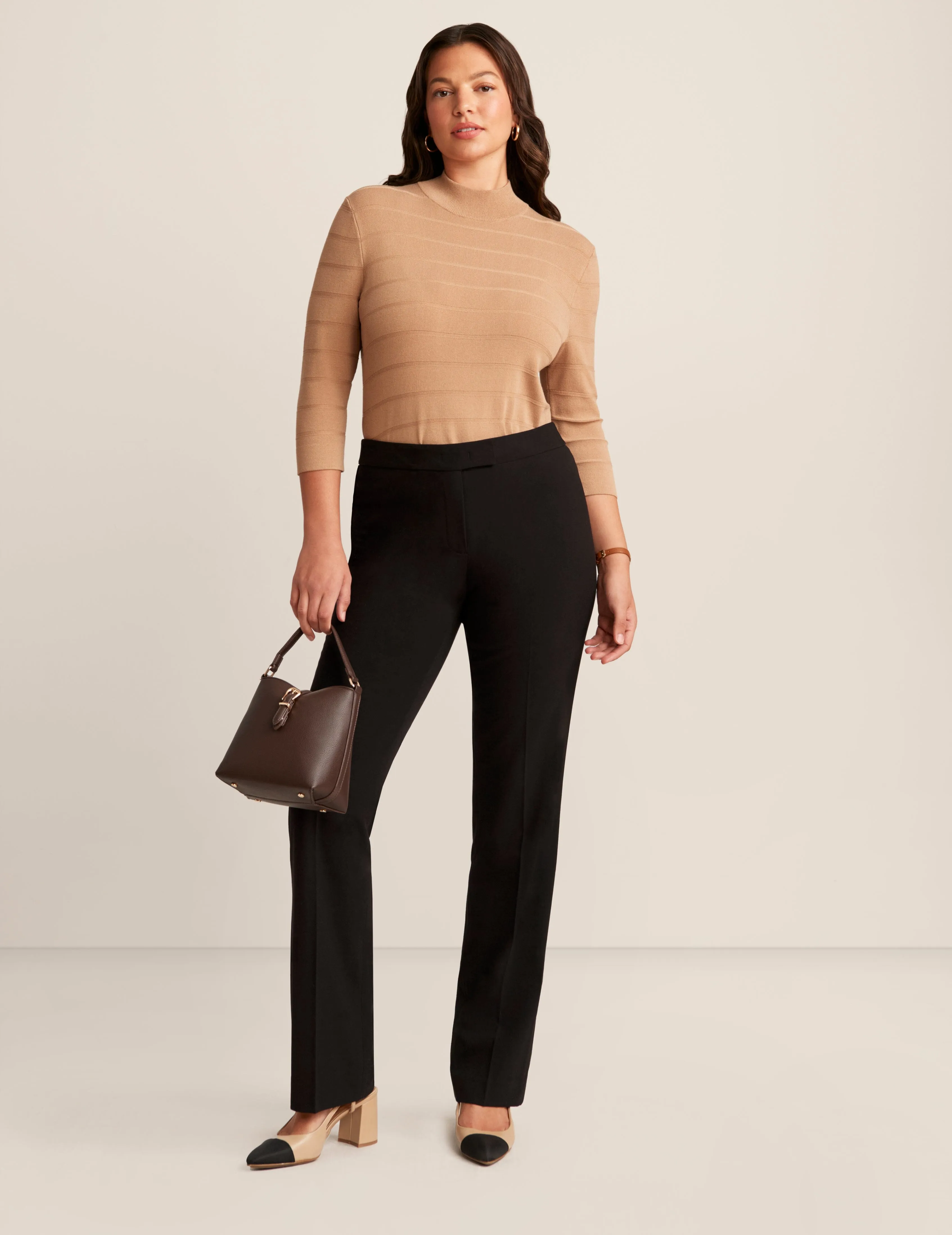 Mock Neck Sweater sold by Anne Klein