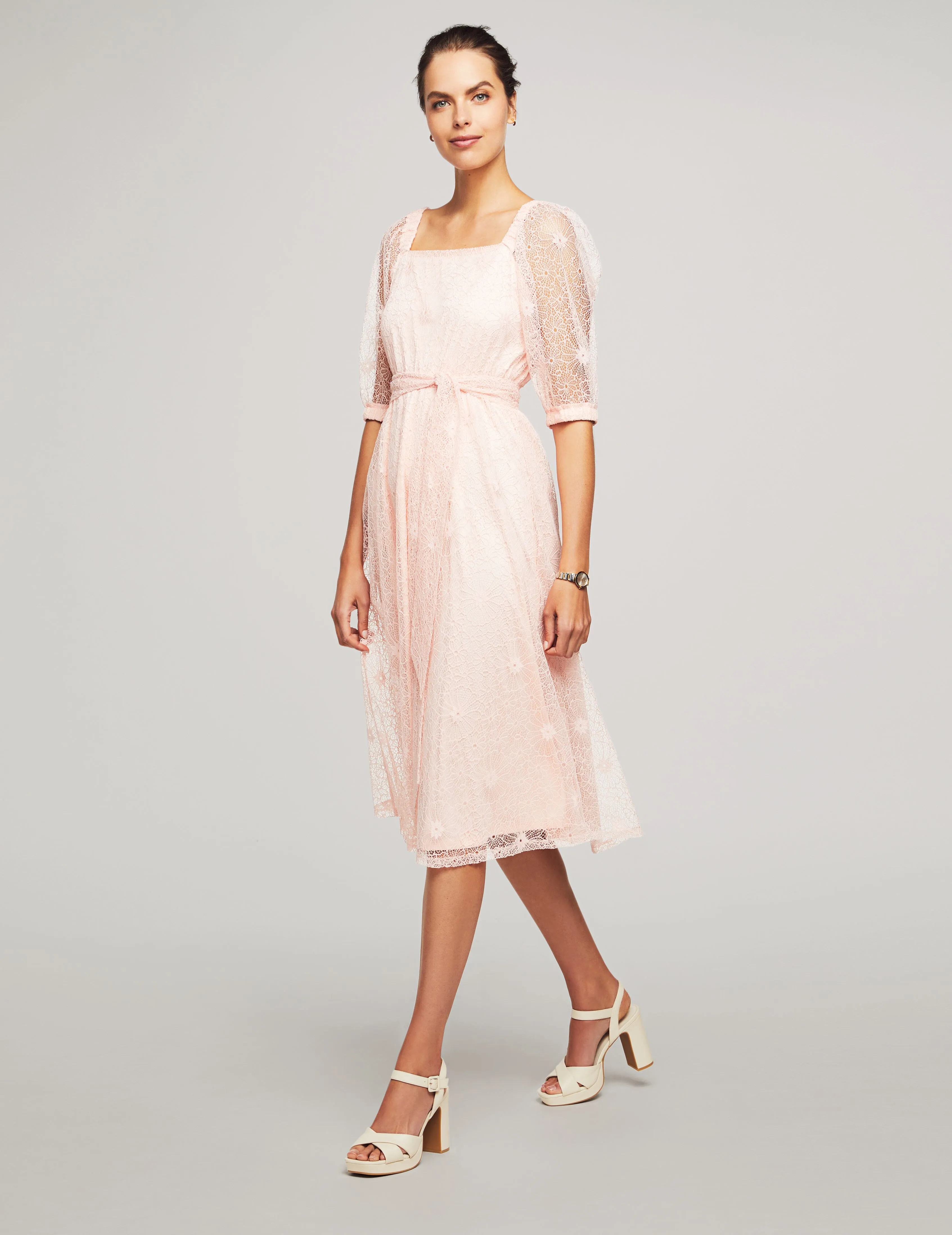 Square Neck Fit & Flare Dress - Sale sold by Anne Klein